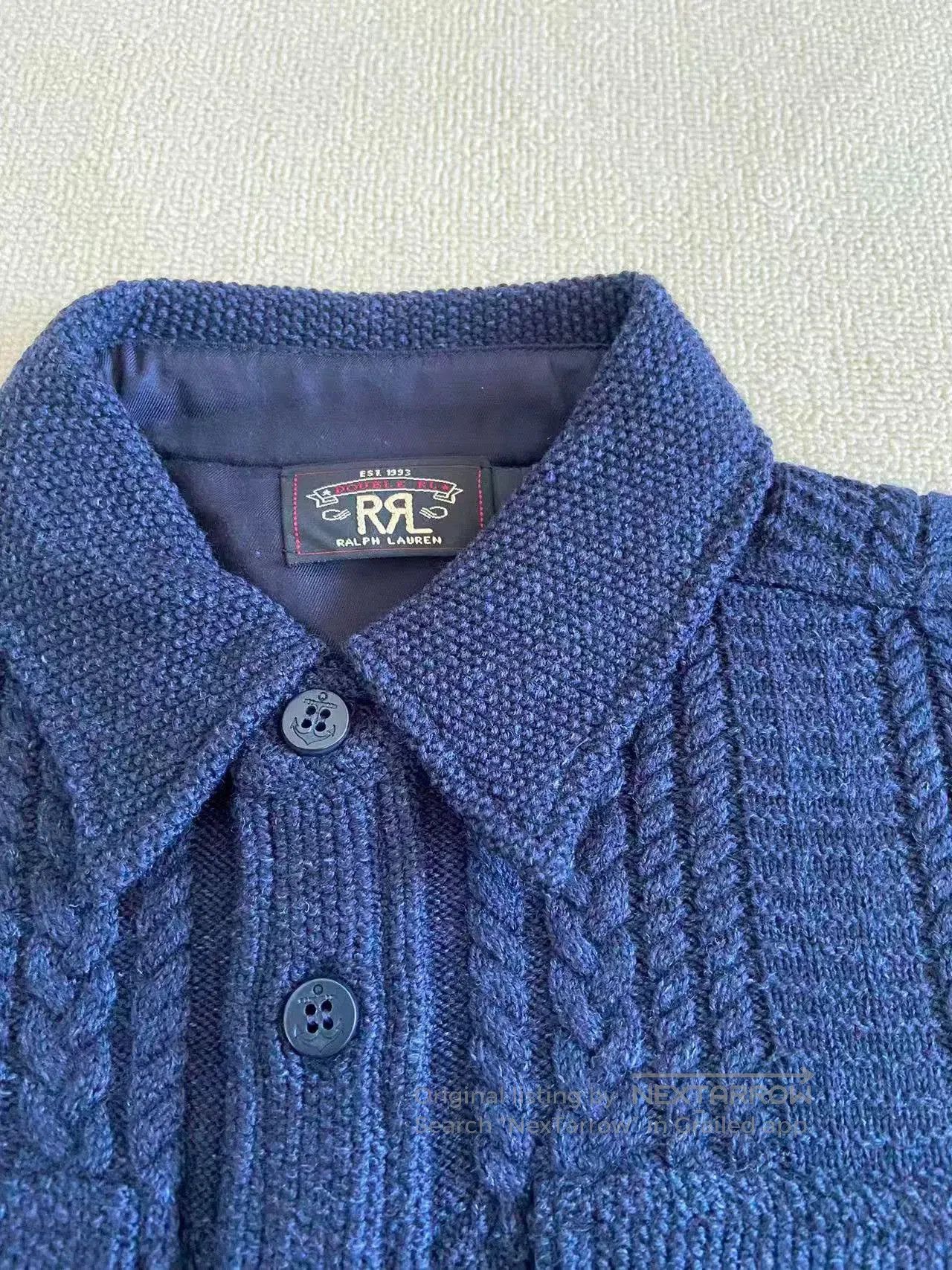 Polo Ralph Lauren Ralph Lauren Women's Dark Blue Knit Cardigan. Size S / US 4 / IT 40 - 3 Thumbnail