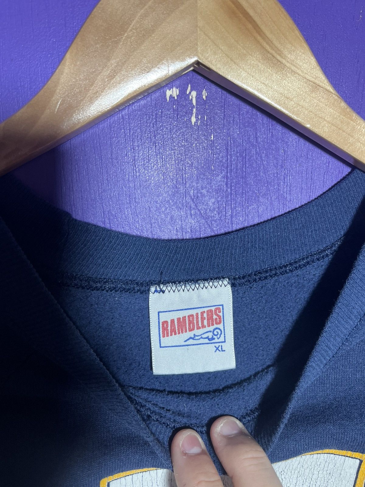 Vintage Vintage 80s Michigan wolverines logo crewneck Size US M / EU 48-50 / 2 - 4 Thumbnail