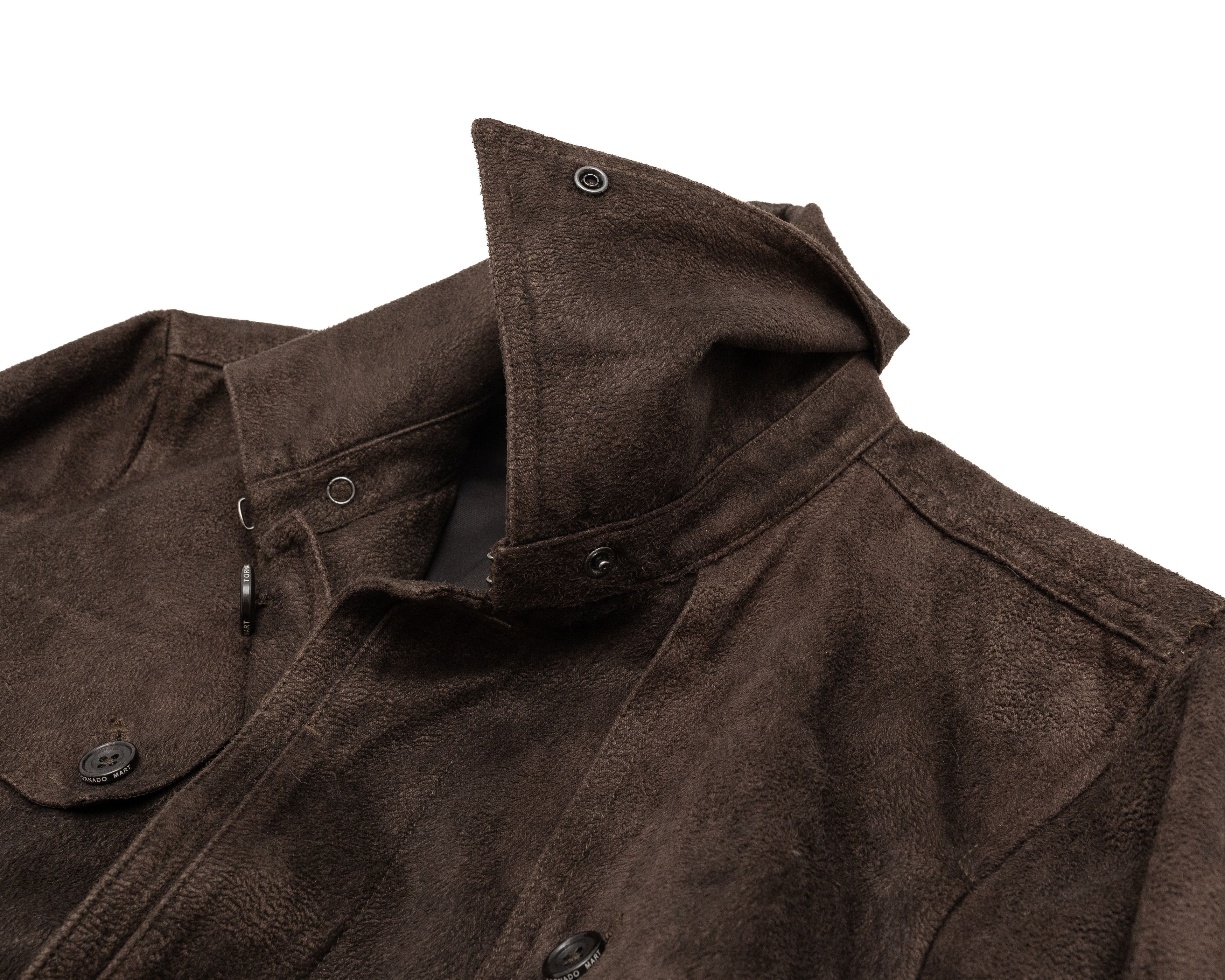 Tornado Mart TORNADO MART Faux Suede Coat Size US M / EU 48-50 / 2 - 3 Thumbnail