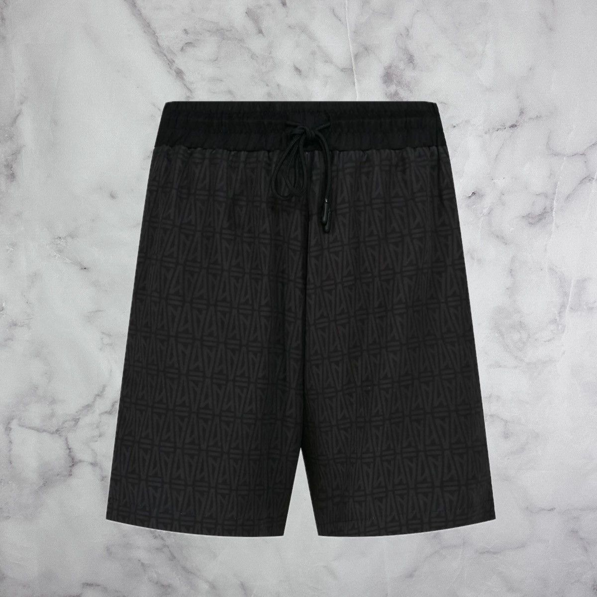 A Ma Maniere Black Monogram Shorts Size US 30 / EU 46 - 1 Thumbnail