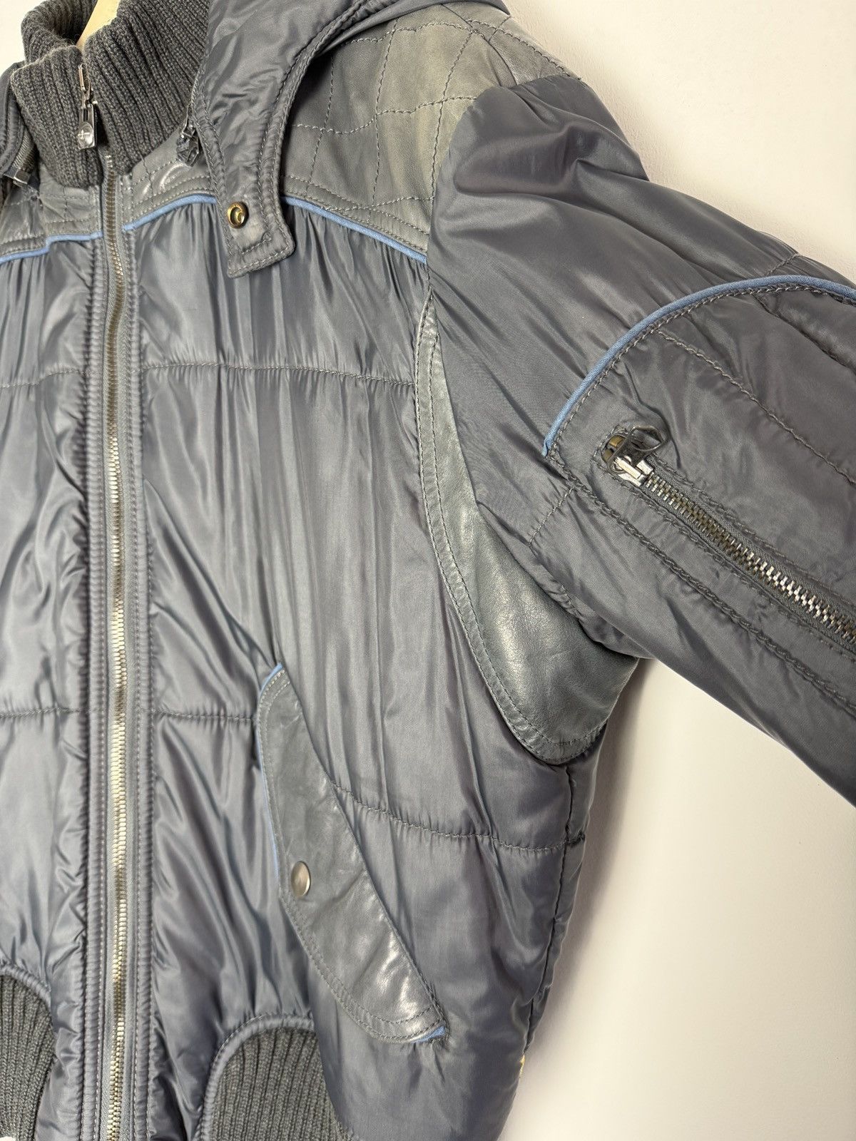 Armani 90s Armani Jeans Dragon Hide Bomber Size US M / EU 48-50 / 2 - 5 Thumbnail