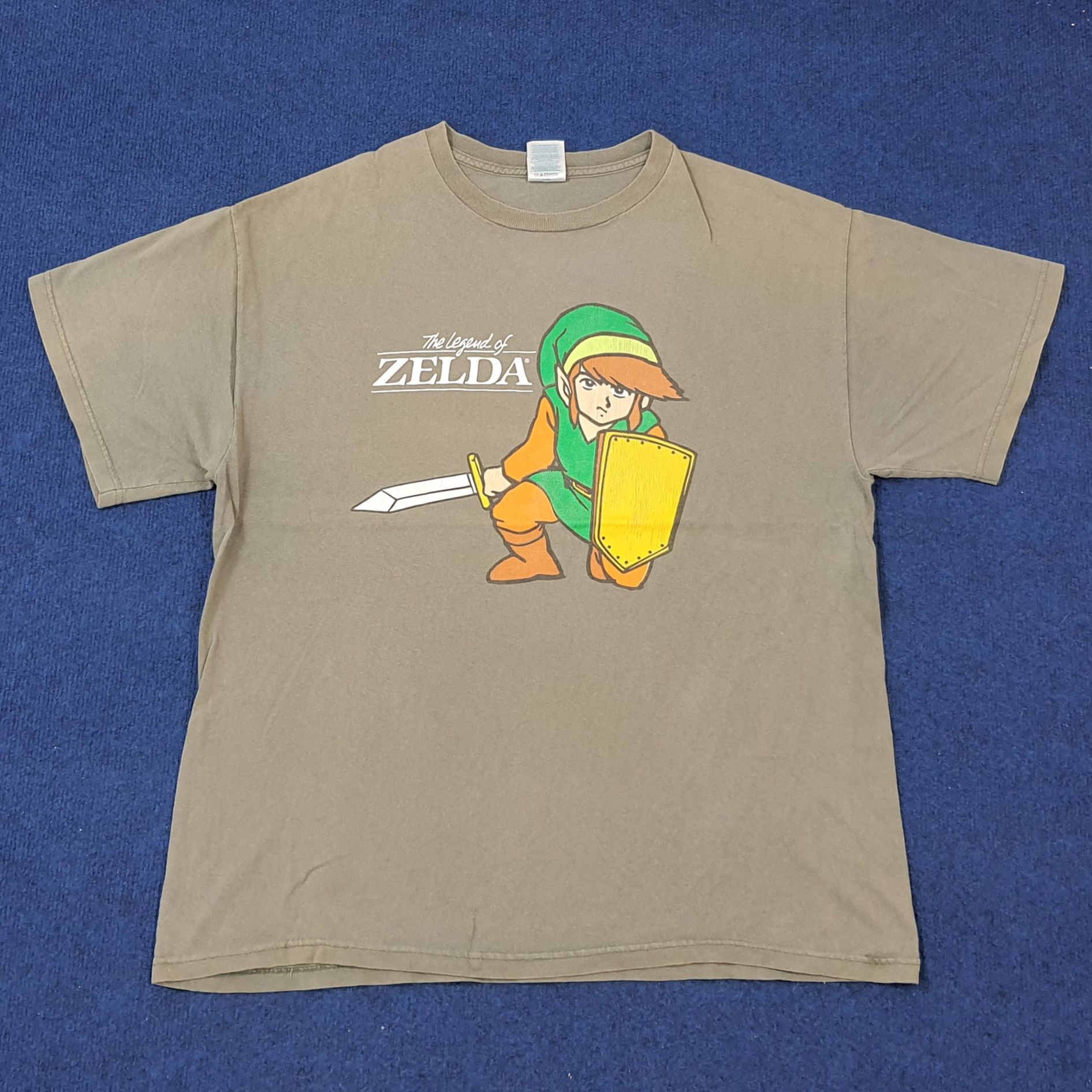 Nintendo × The Game × Vintage Vintage THE LEGEND OF ZELDA PlayStation Games Tshirt Size US L / EU 52-54 / 3 - 1 Thumbnail
