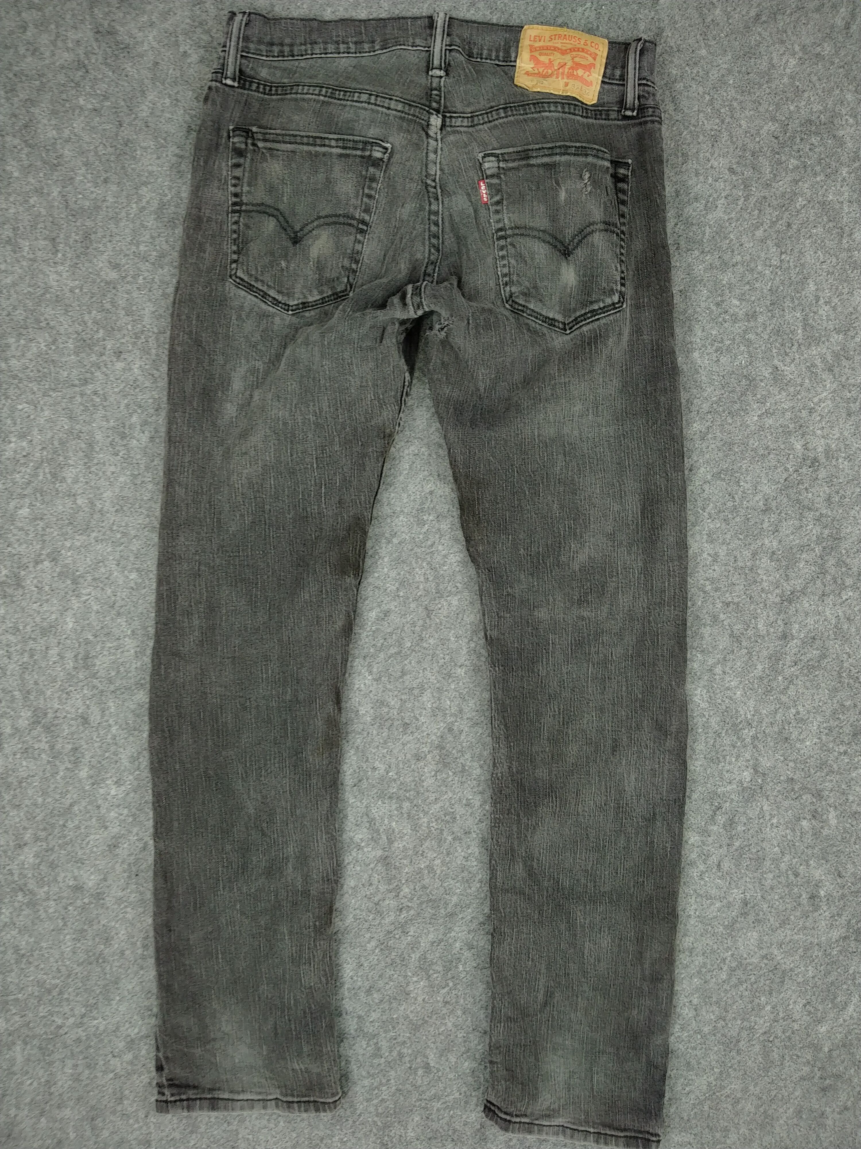 Levi's Black Vintage Levi's 514 Stretchable Denim 31 x 31.5 -JN749 Size US 31 - 2 Thumbnail