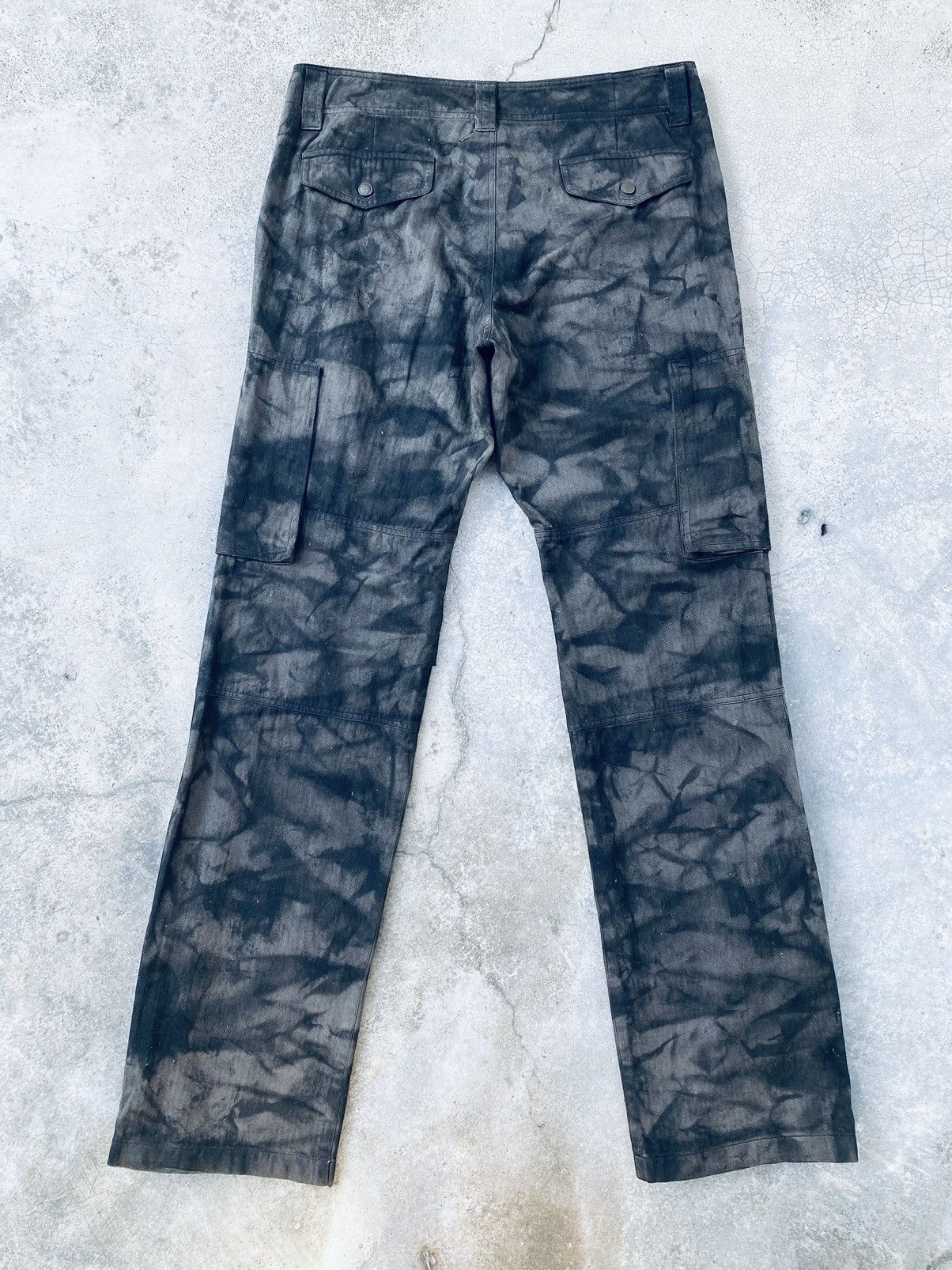 5351 POUR LES HOMMES Vintage 5351 Pour Les Hommes Flared Zipper Pants Size US 35 - 2 Thumbnail