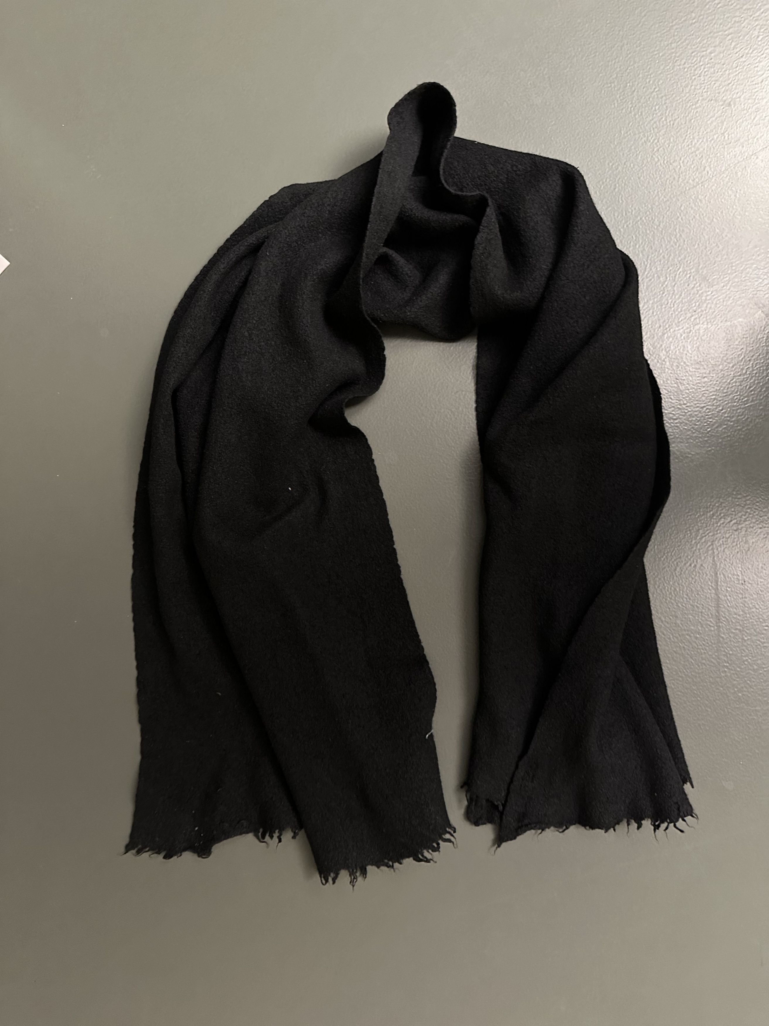 Rick Owens BLANCKET UNICE SPINA scarf Size ONE SIZE - 2 Thumbnail
