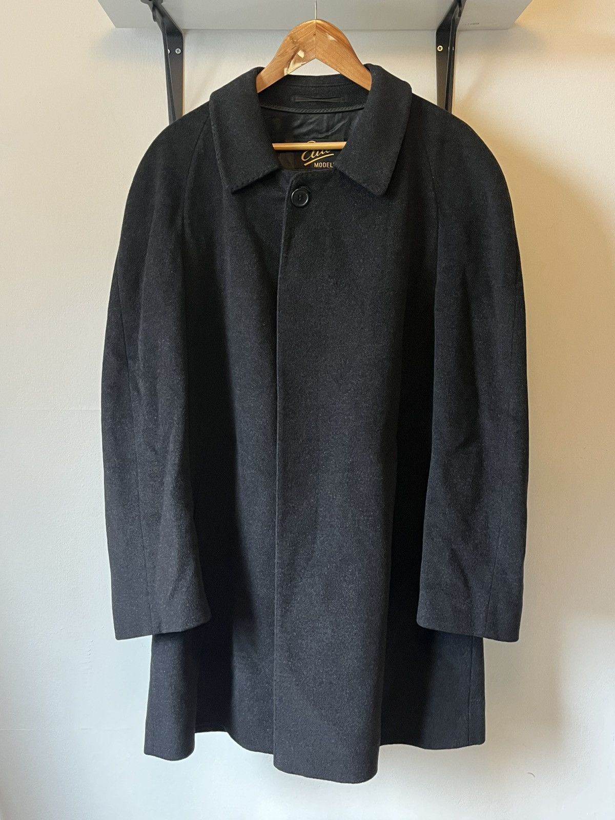 Rare Vintage Camelhair Overcoat – Made in West Germany