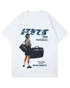 Other Harajuku Short Sleeve Poster Girl Shirt Size US XL / EU 56 / 4 - 4 Thumbnail