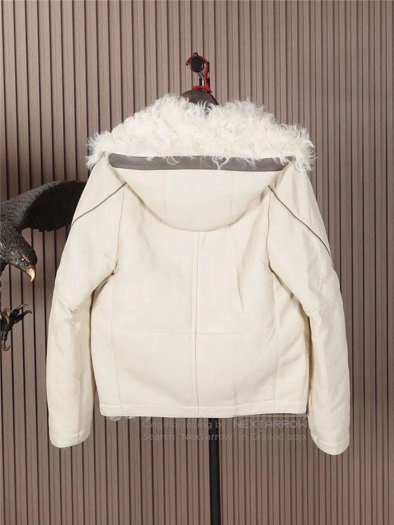 Hermes Hermes Autumn-Winter Men's Hooded Fur and Leather Jacket w Size US S / EU 44-46 / 1 - 4 Thumbnail