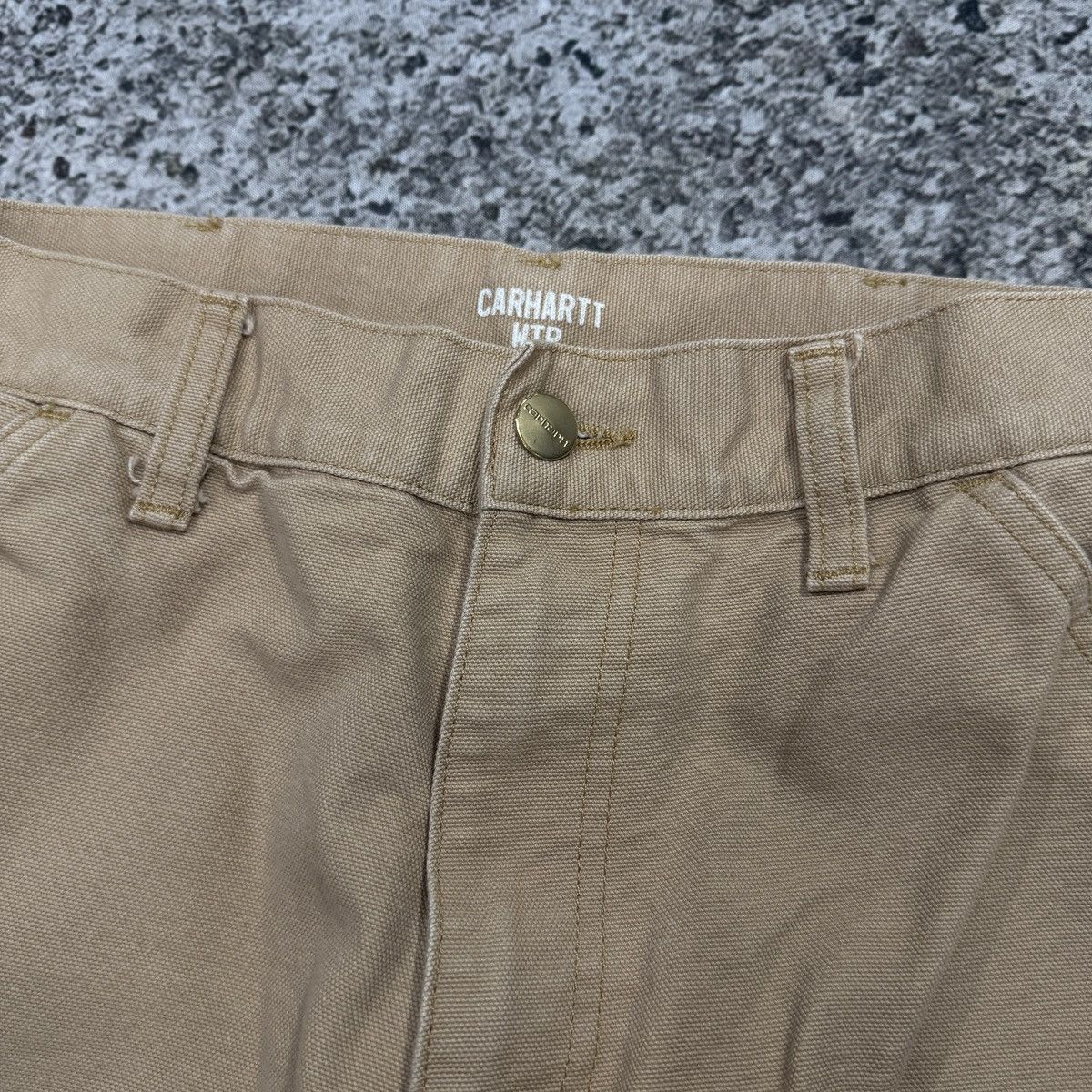 Carhartt Carhartt WIP Tan Double Knee Carpenter Pants Size US 29 - 9 Thumbnail