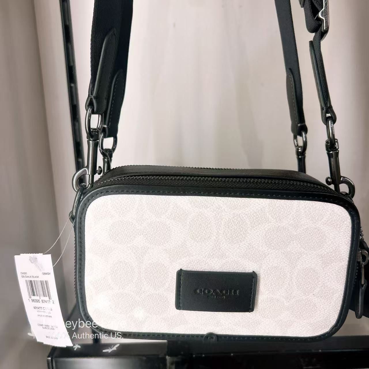 Coach Wyatt Crossbody Bag In Signature Canvas CW365 Size ONE SIZE - 6 Thumbnail