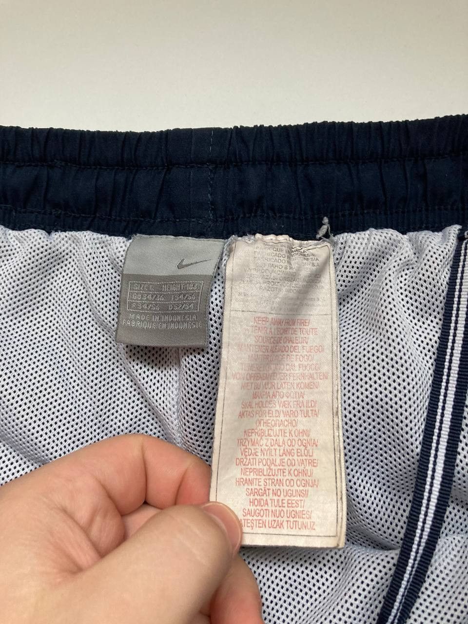 Nike × Vintage Vintage Nike Track Pants Nylon Drill Y2K Style Size US 36 / EU 52 - 8 Thumbnail
