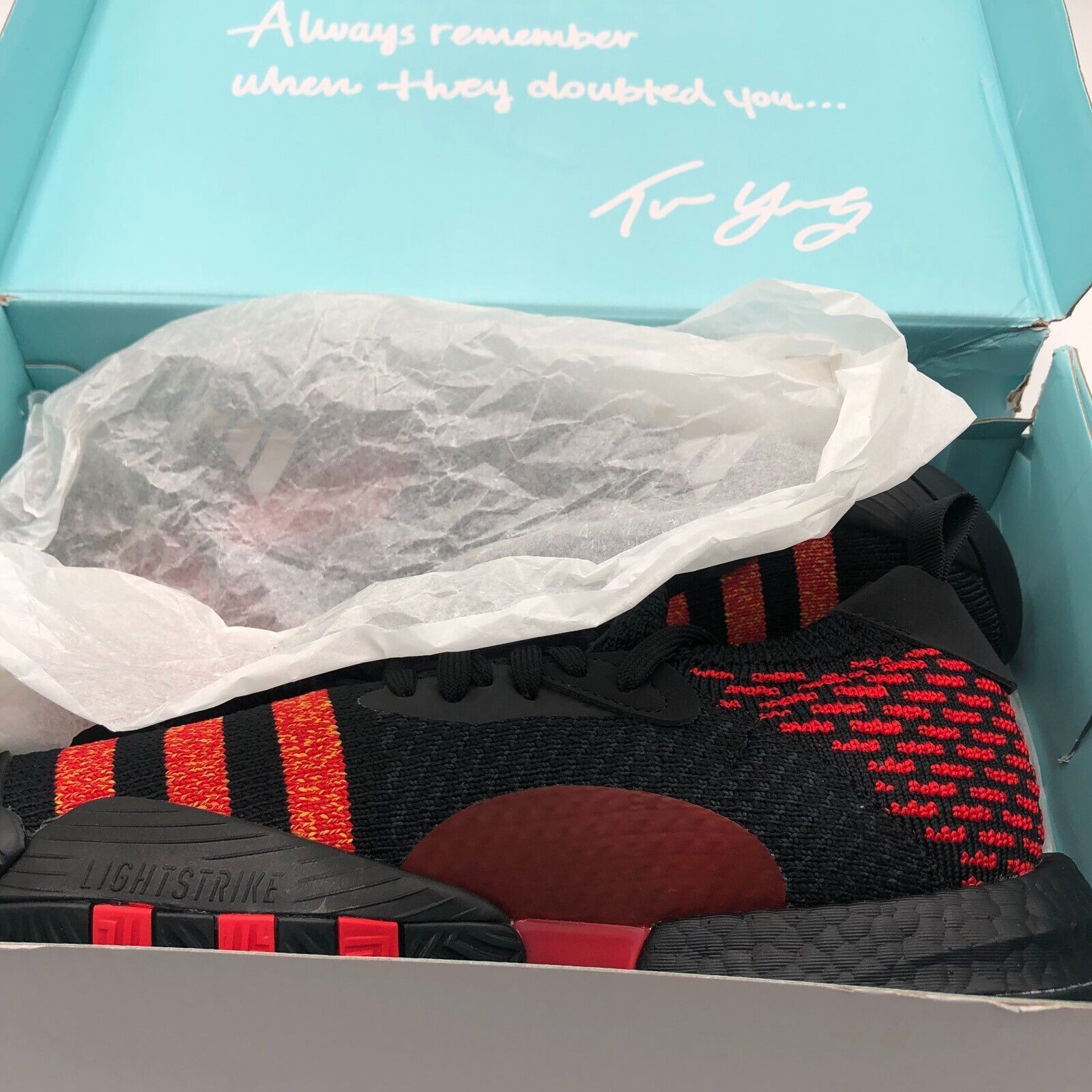 Adidas Adidas Trae Young 2 Men's Size 8.5 Hawks Black Red Size US 8.5 / EU 41-42 - 23 Thumbnail