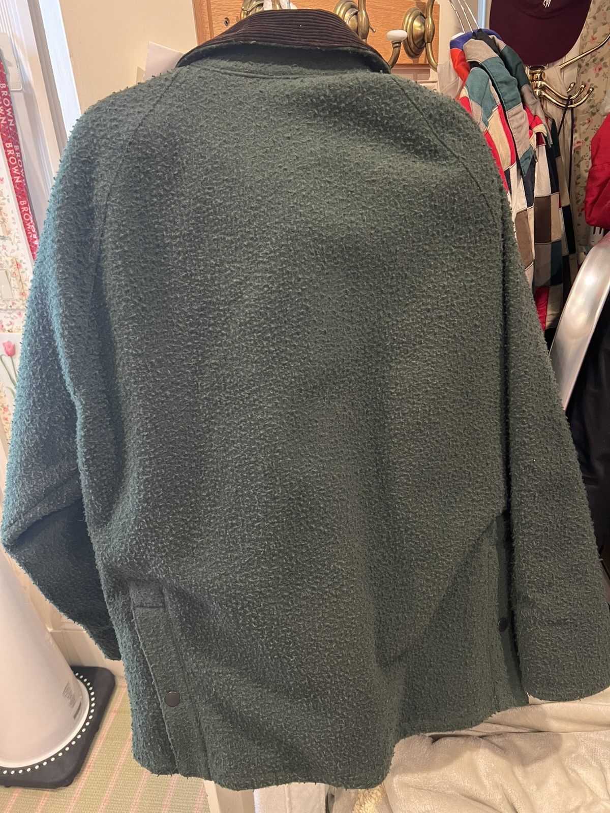 Barbour × Noah Noah X Barbour Wool Teddy Bedale Jacket Size US L / EU 52-54 / 3 - 17 Thumbnail