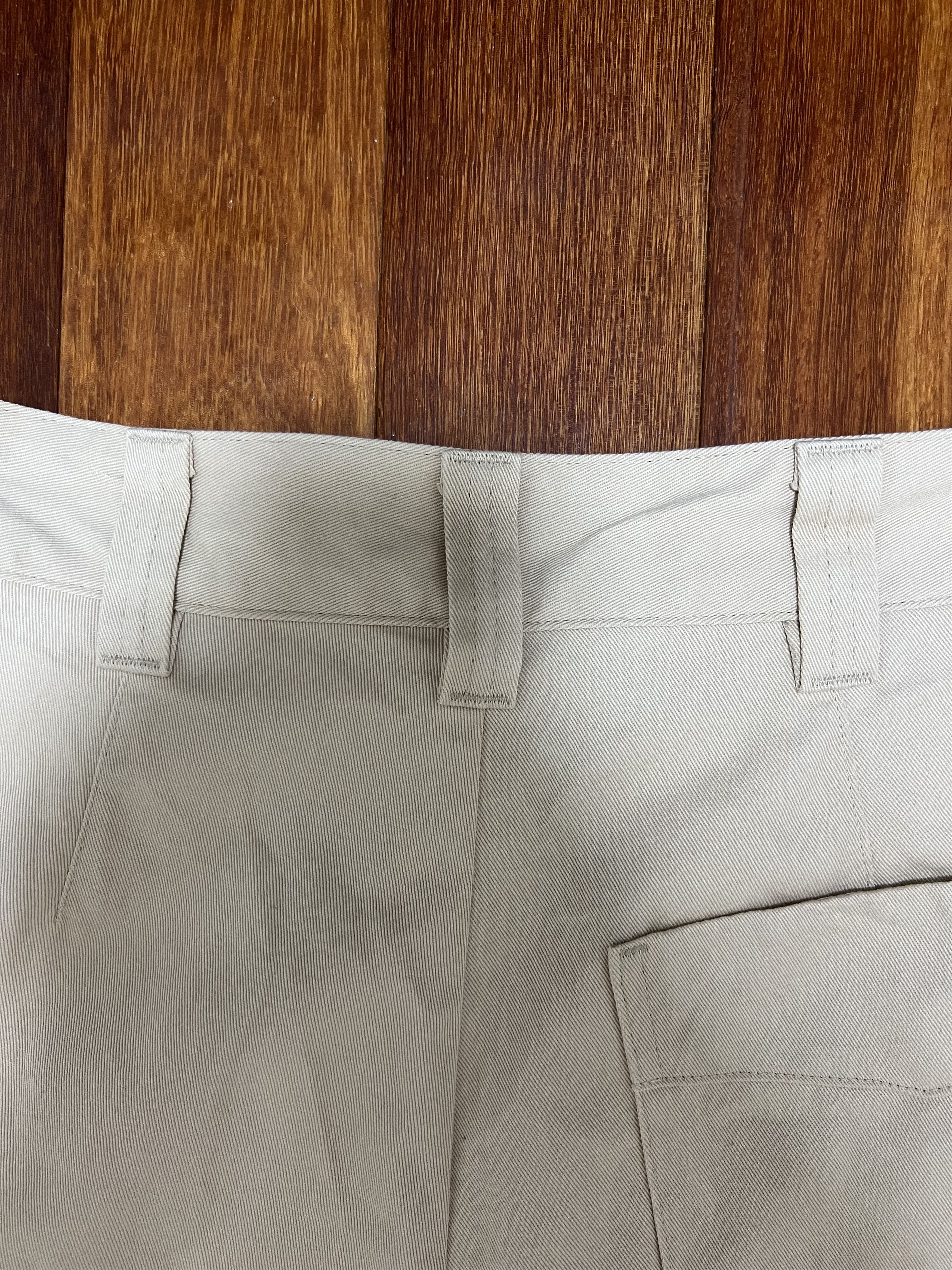 Other 💚 Thom Morison Wide Classic Pant Ecru Small NEW Size US 32 / EU 48 - 11 Thumbnail