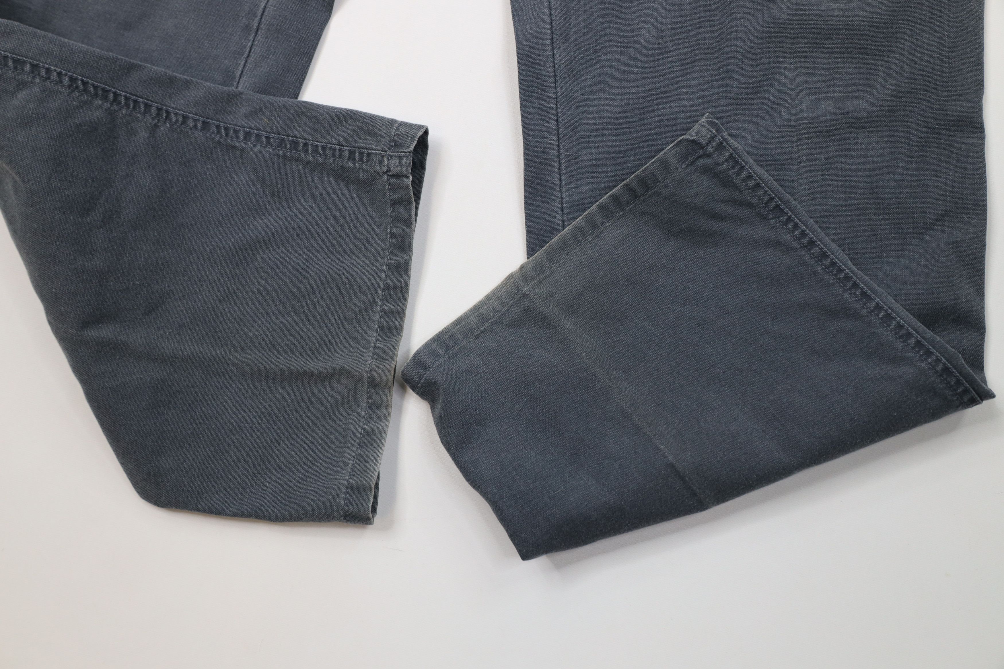 Vintage Vintage 90s Streetwear Stonewash Canvas Wide Leg Pants Size US 38 / EU 54 - 7 Thumbnail