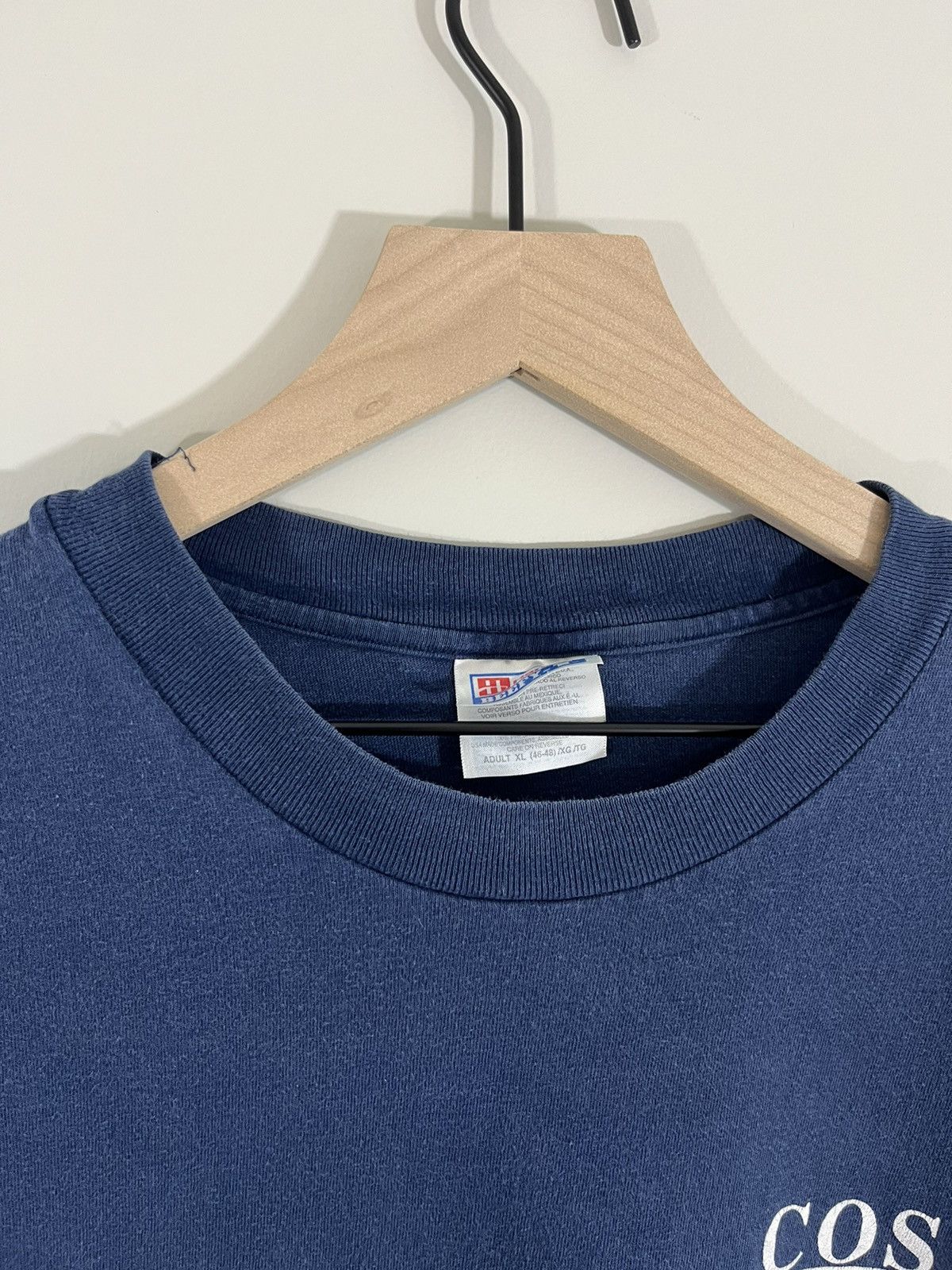 Vintage Vintage Fresh Idea Company Faded Navy Tee Size US XL / EU 56 / 4 - 3 Thumbnail