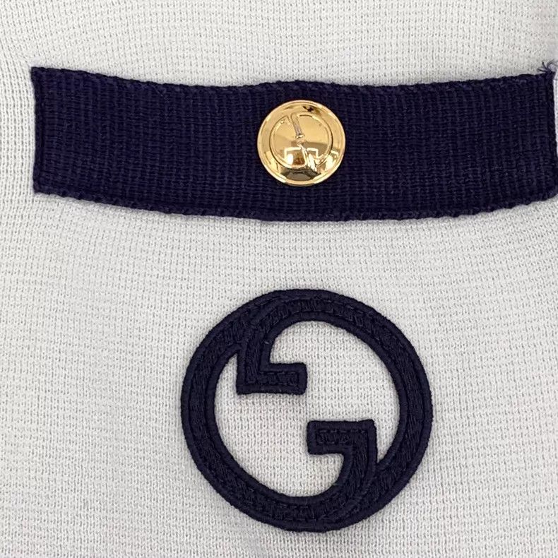 Gucci Gucci 23 colour-blocked double G logo embroidery cotton sh Size XS / US 0-2 / IT 36-38 - 5 Thumbnail