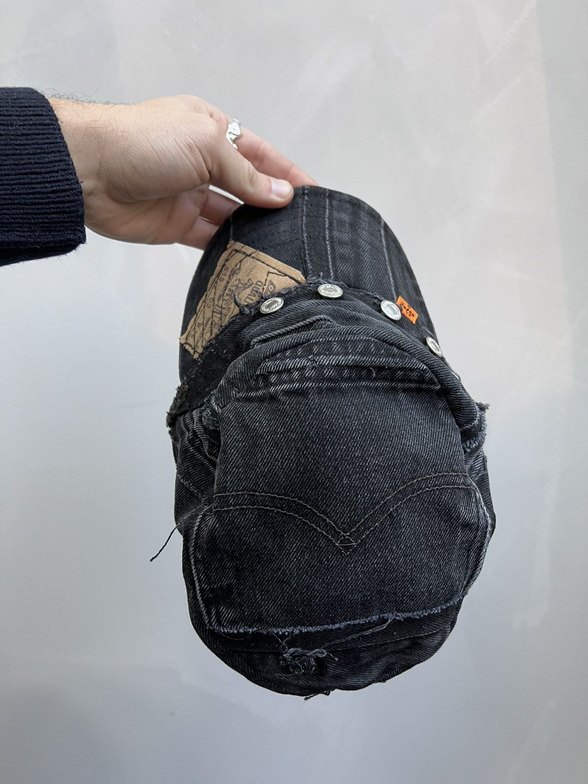 Levi's VINTAGE REWORKED PATCHWORK JUNYA WATANABE STYLE CAP HAT Size ONE SIZE - 10 Thumbnail