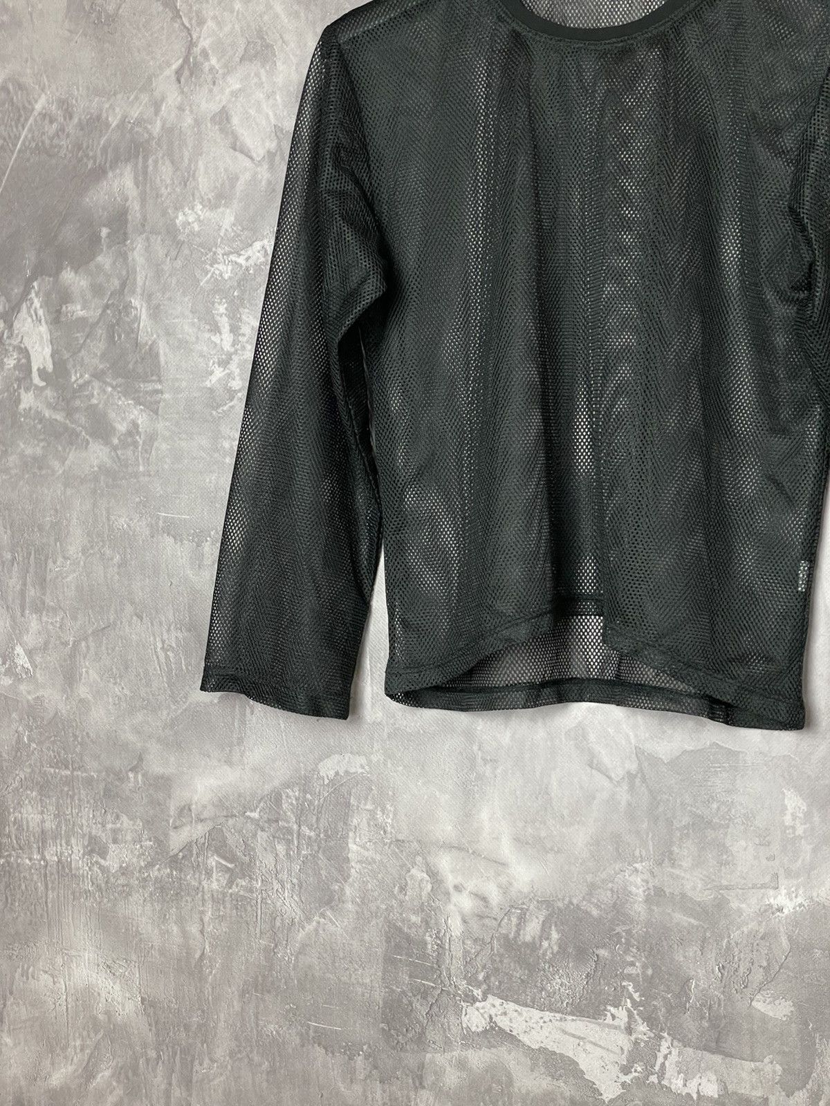 Hysteric Glamour × If Six Was Nine × Le Grande Bleu (L.G.B.) vintage y2k Fang Tribal Goth Mesh Sheer Long-Sleeve womens m Size M / US 6-8 / IT 42-44 - 5 Thumbnail