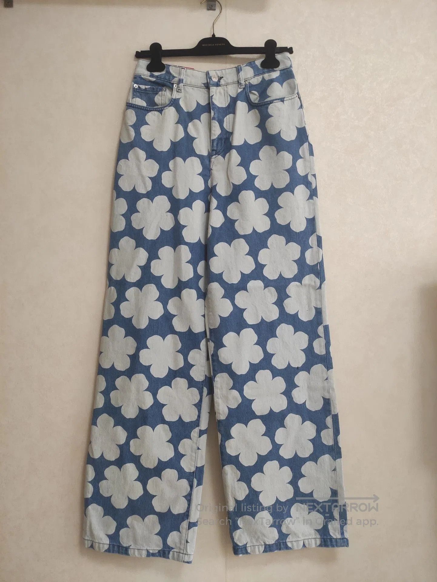 Kenzo Kenzo Nigo Collaboration Floral Print Straight Jeans. Size 27" / US 4 / IT 40 - 1 Thumbnail