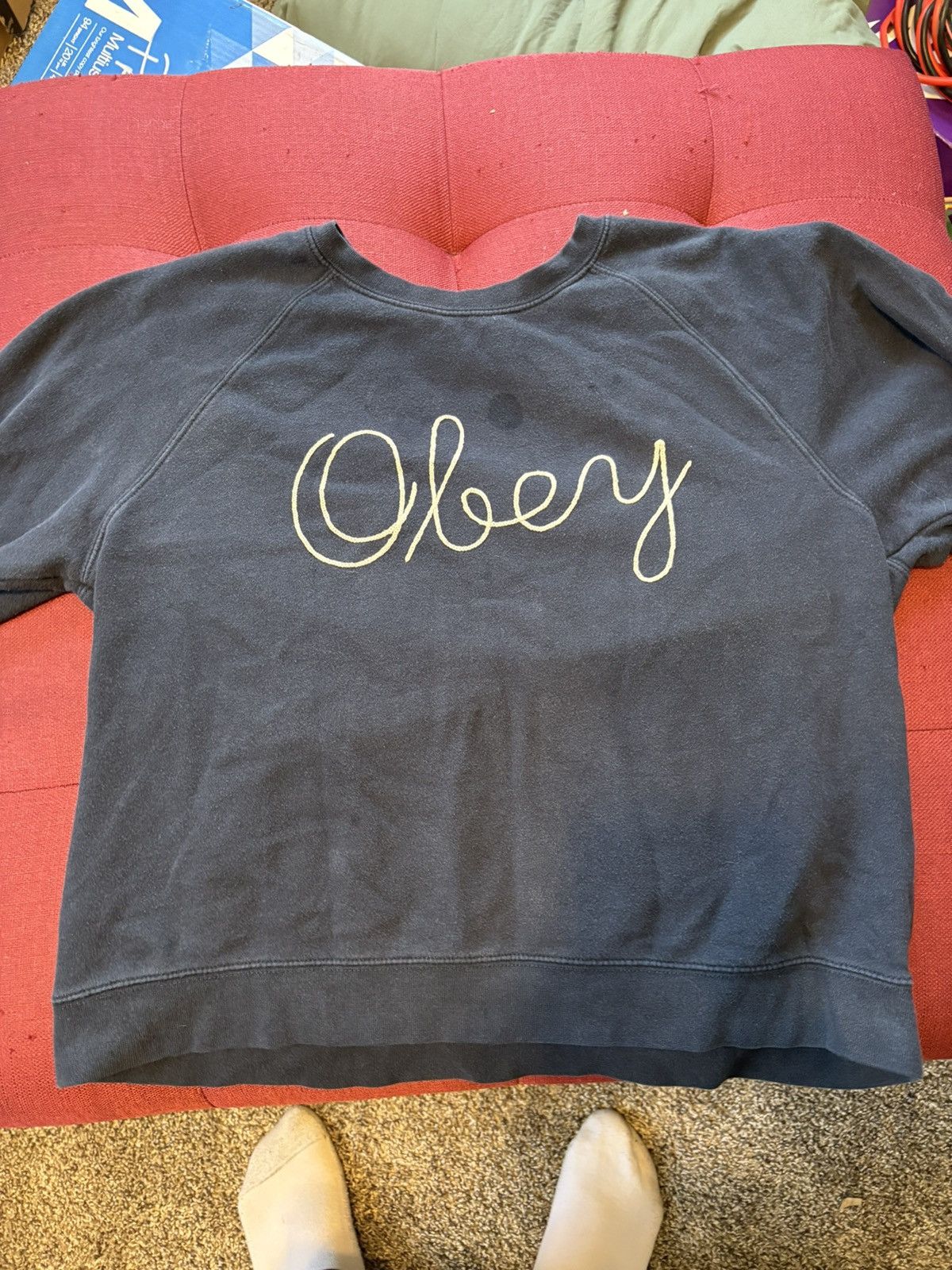 Obey Vintage Obey Crewneck Size US M / EU 48-50 / 2 - 1 Thumbnail