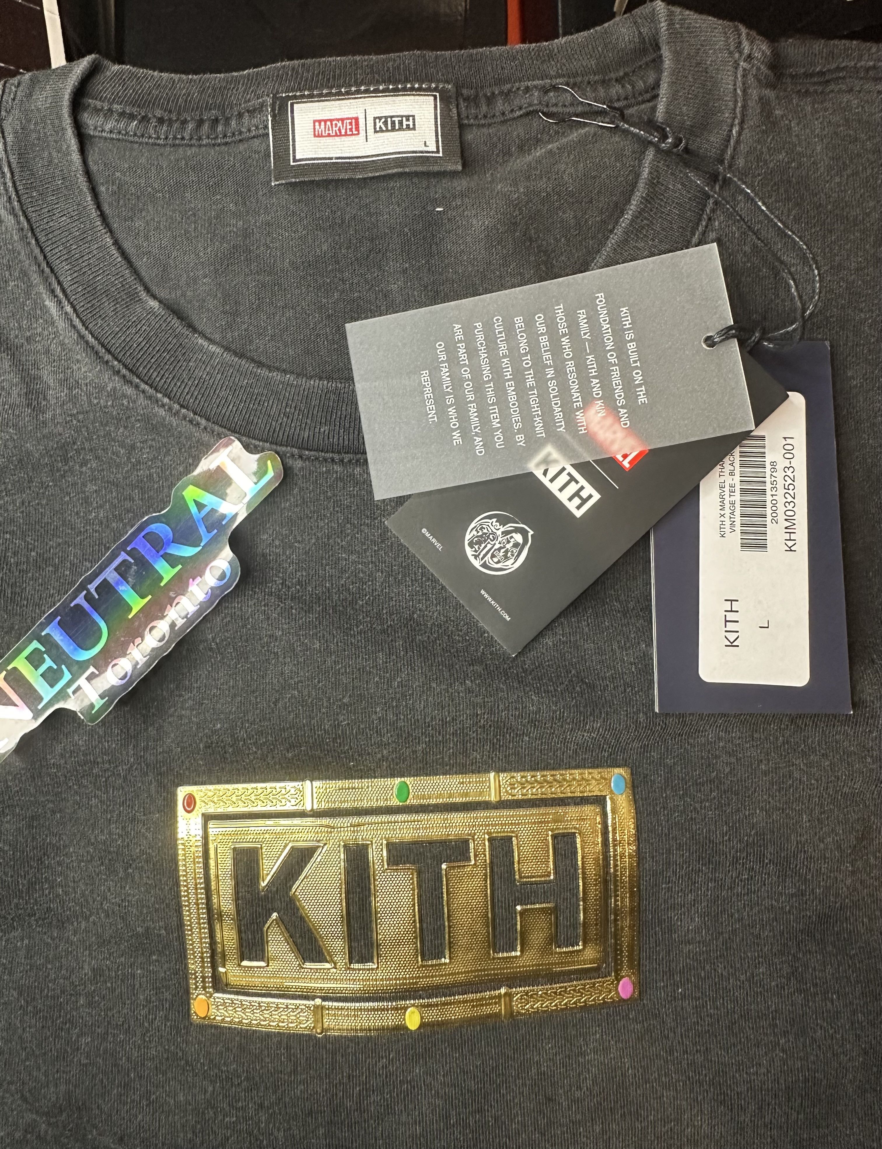 Kith × Marvel Comics Kith x Marvel Thanos Vintage Tee Size US L / EU 52-54 / 3 - 7 Thumbnail