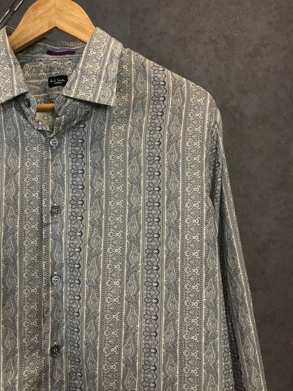 Paul Smith Paul Smith designer art crazy shirt Size US L / EU 52-54 / 3 - 2 Thumbnail