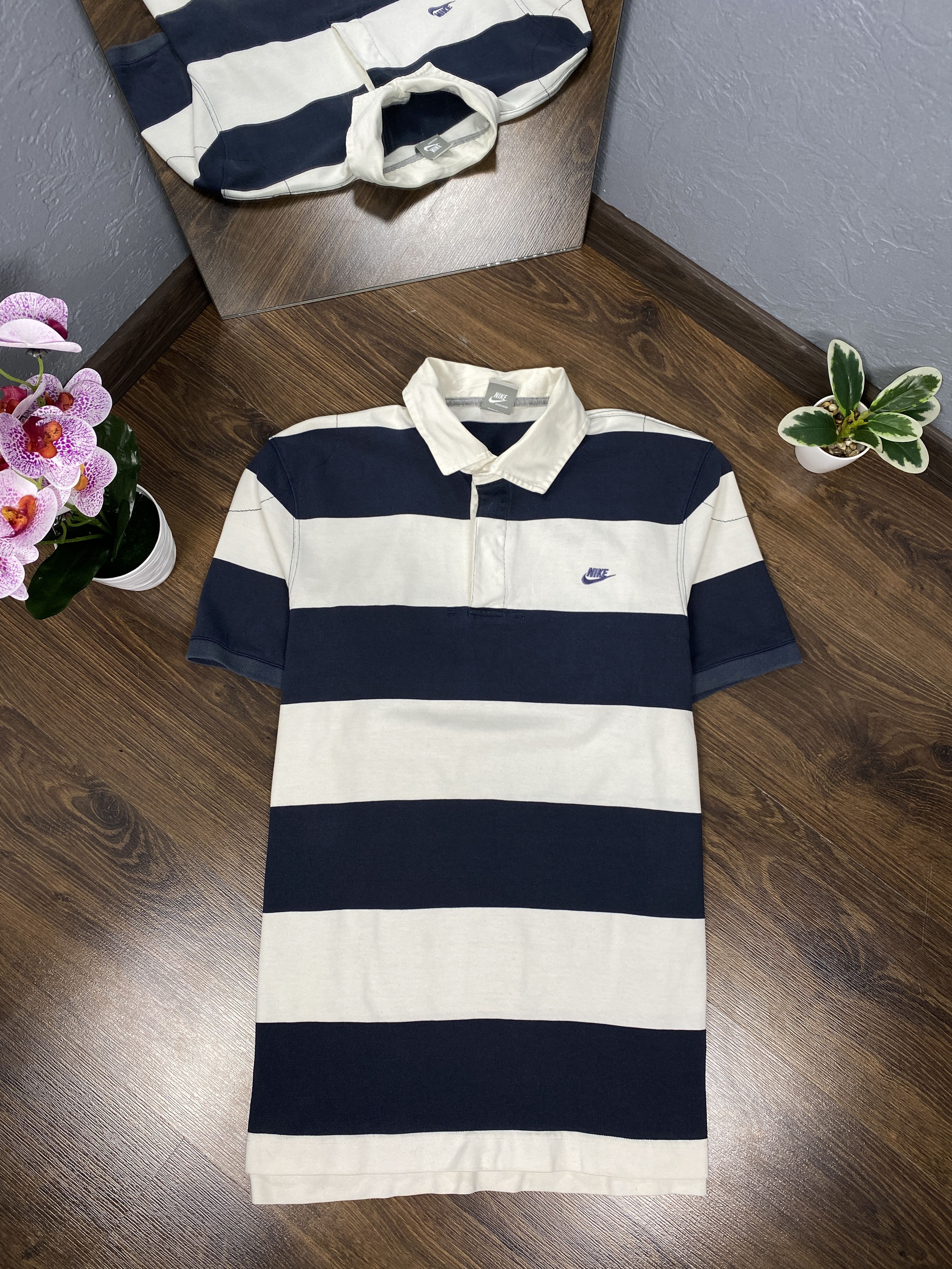 Nike Nike vintage rugby polo shirt y2k Size US XL / EU 56 / 4 - 1 Thumbnail