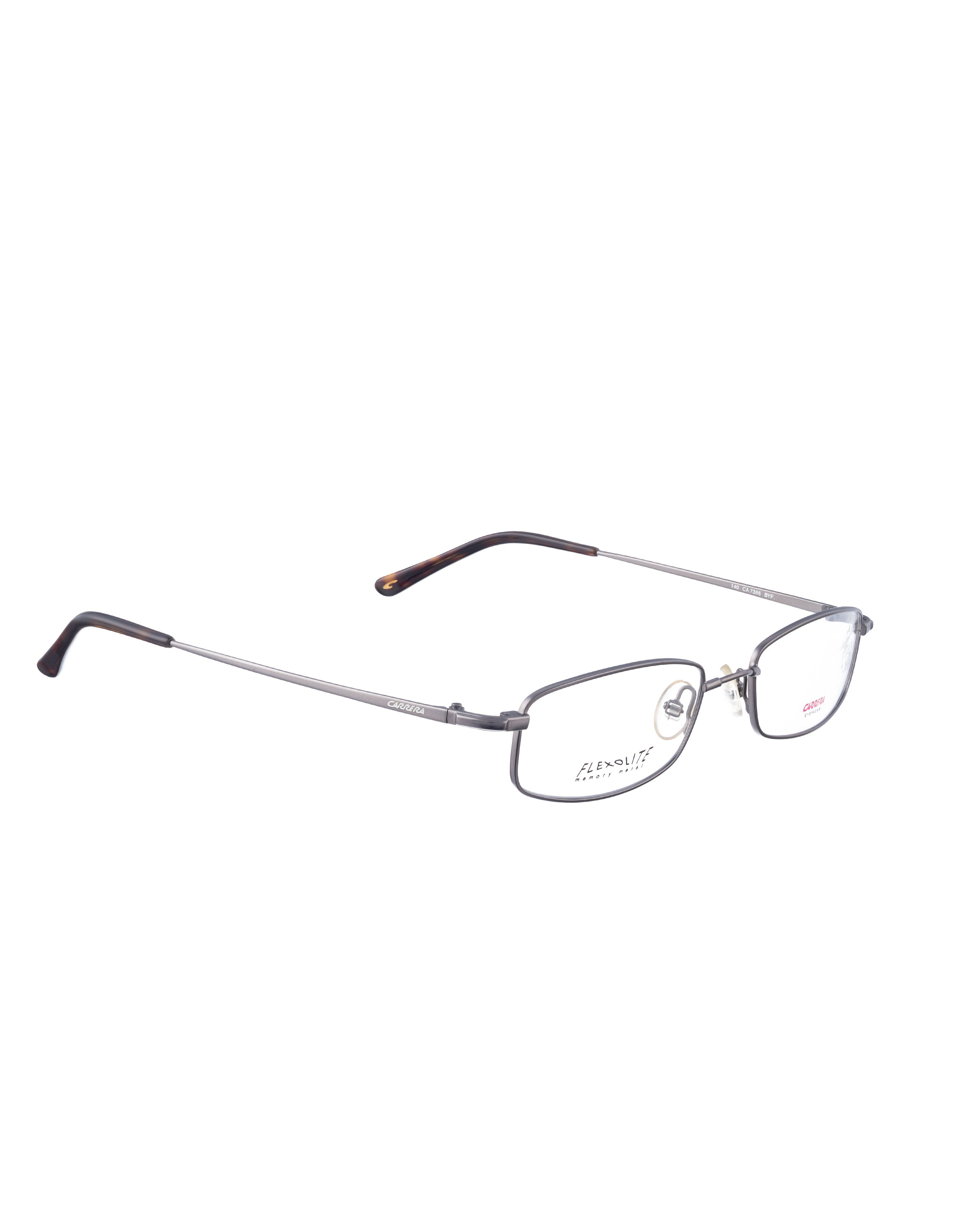 Carrera Carrera 90s Rectangular Flexolite Dark Silver Glasses Size ONE SIZE - 2 Thumbnail