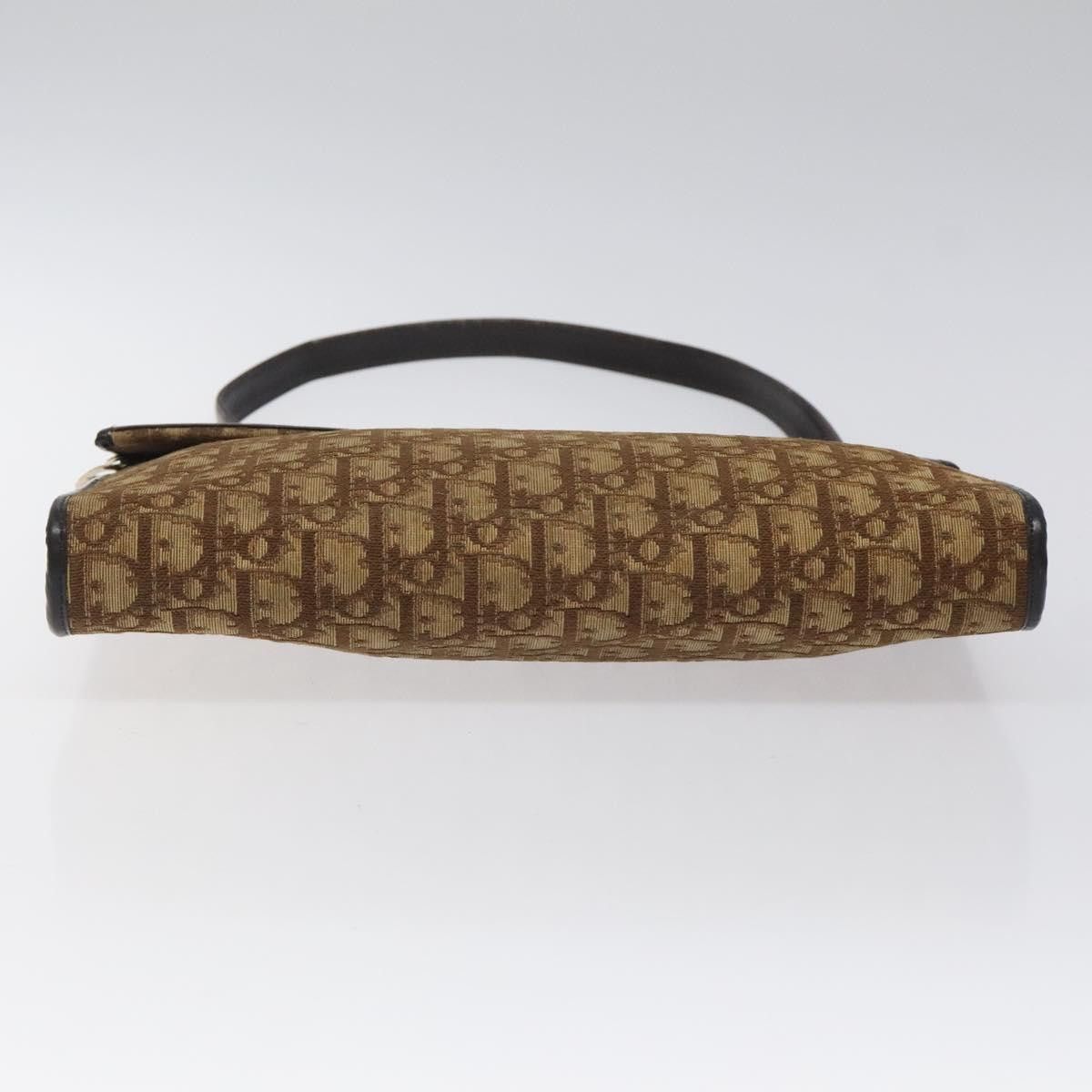 Dior DIOR Trotter Canvas Shoulder Bag Brown Gold Size ONE SIZE - 5 Thumbnail