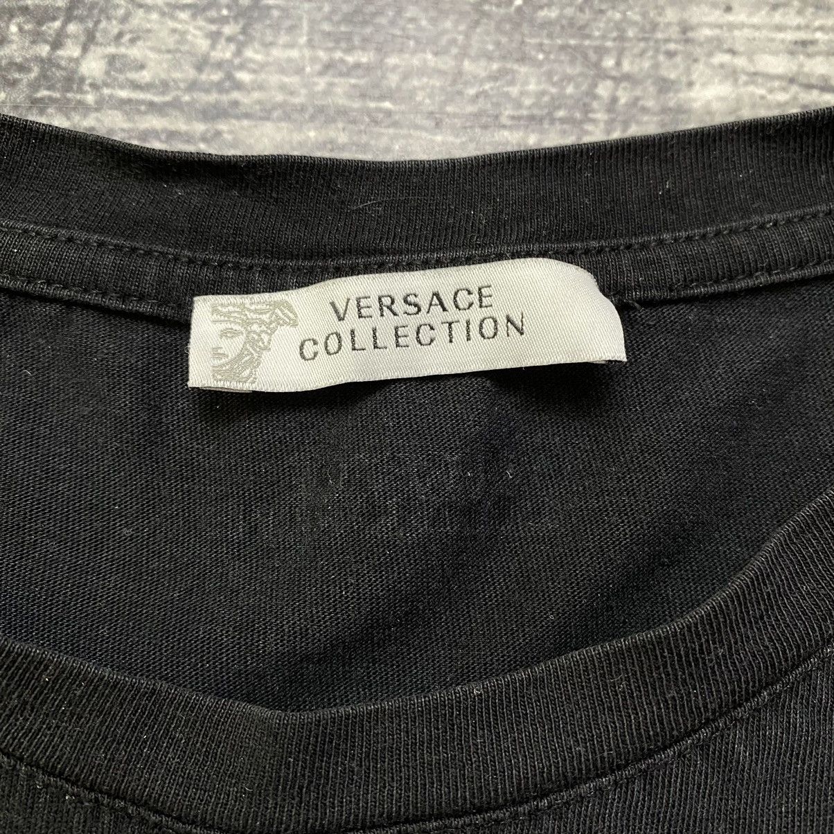 Versace Versace Medusa Line Art Slim Fit T-Shirt – Black Graphic Tee Size US M / EU 48-50 / 2 - 5 Thumbnail