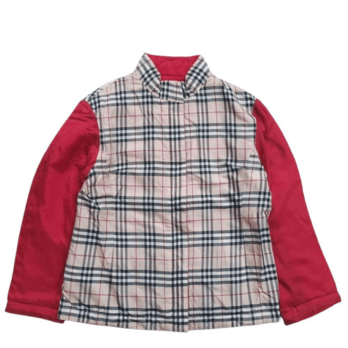 burberry london nova check reversible padded jacket
