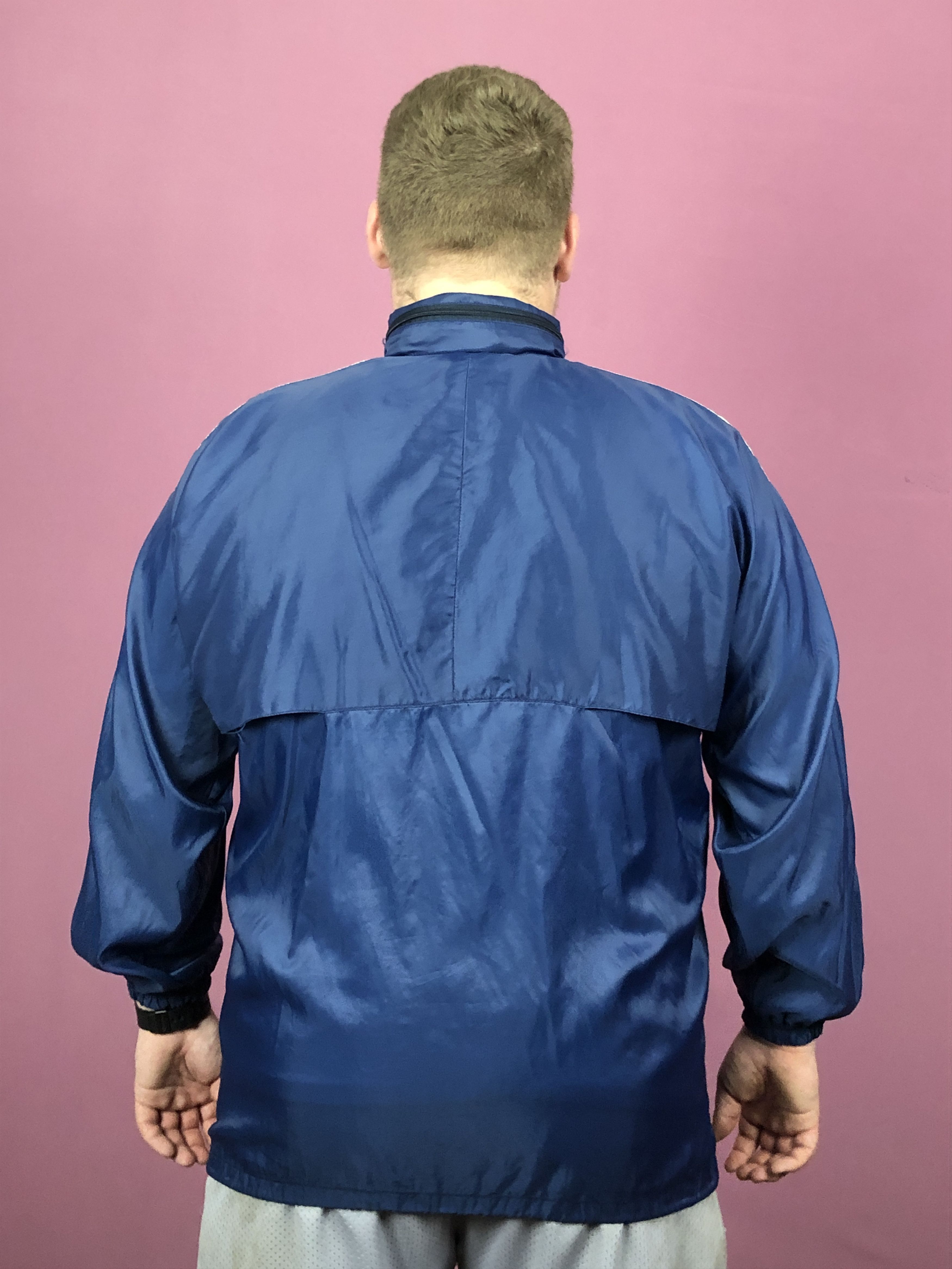 Vintage 90s Arena Vintage Men's Windbreaker Sport Jacket - XL Size US XL / EU 56 / 4 - 3 Thumbnail