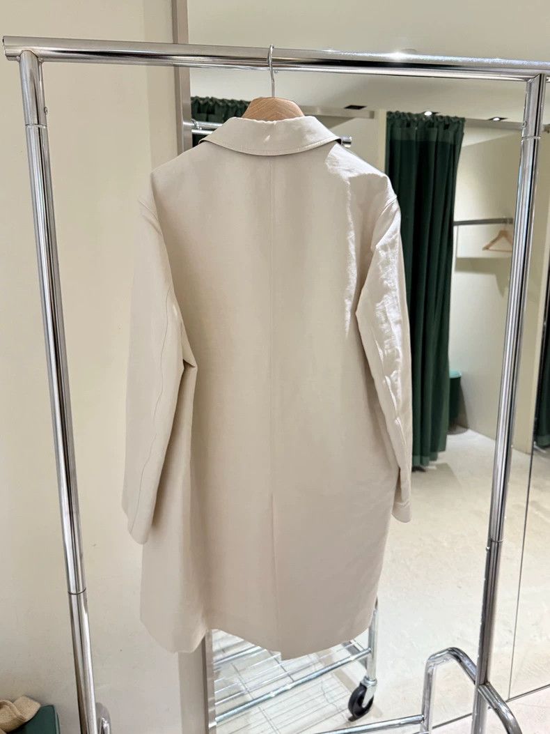 Loro Piana LORO PIANA A woman's waterproof trench coat with a turned- Size M / US 6-8 / IT 42-44 - 8 Thumbnail