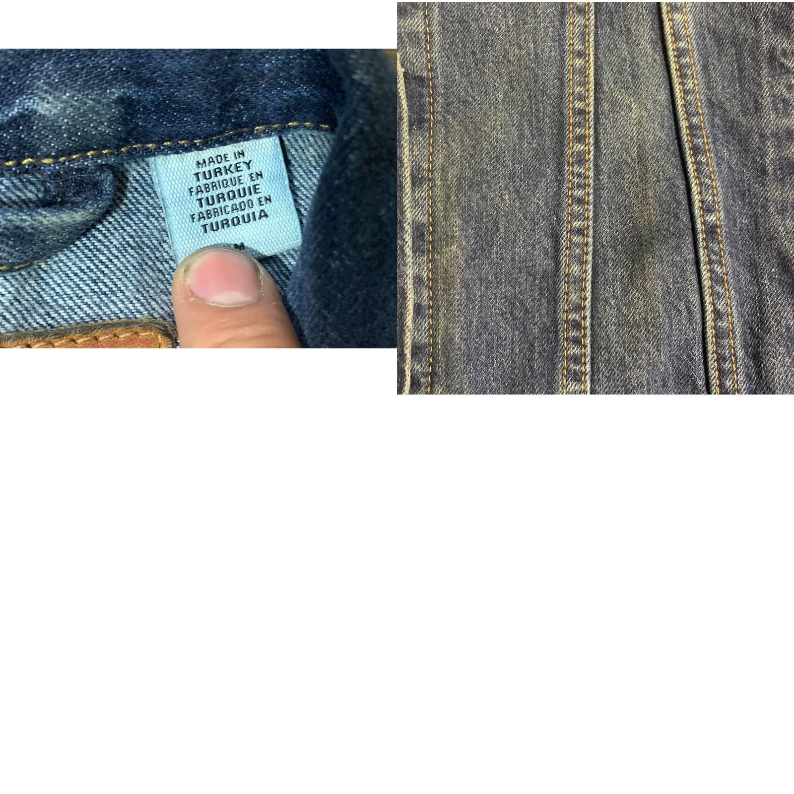 Levi's Levis Mens Trucker Jacket Medium Big E Denim Size US M / EU 48-50 / 2 - 8 Thumbnail