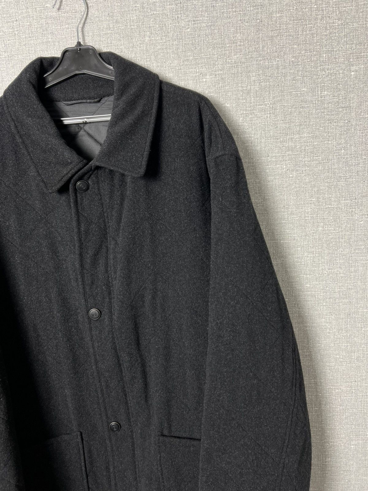 Bogner Bogner Wool & Cashmere Button + Zipper Coat Quilted Lining Size US L / EU 52-54 / 3 - 4 Thumbnail