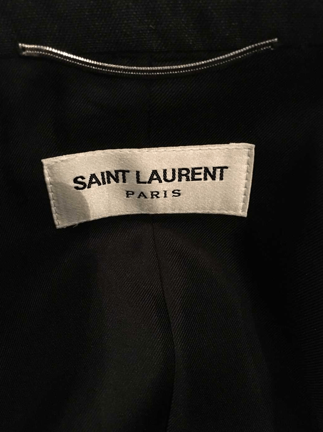 Saint Laurent Paris Hedi Le Smoking BNWT SS15 Anthracite Size 44R - 7 Thumbnail