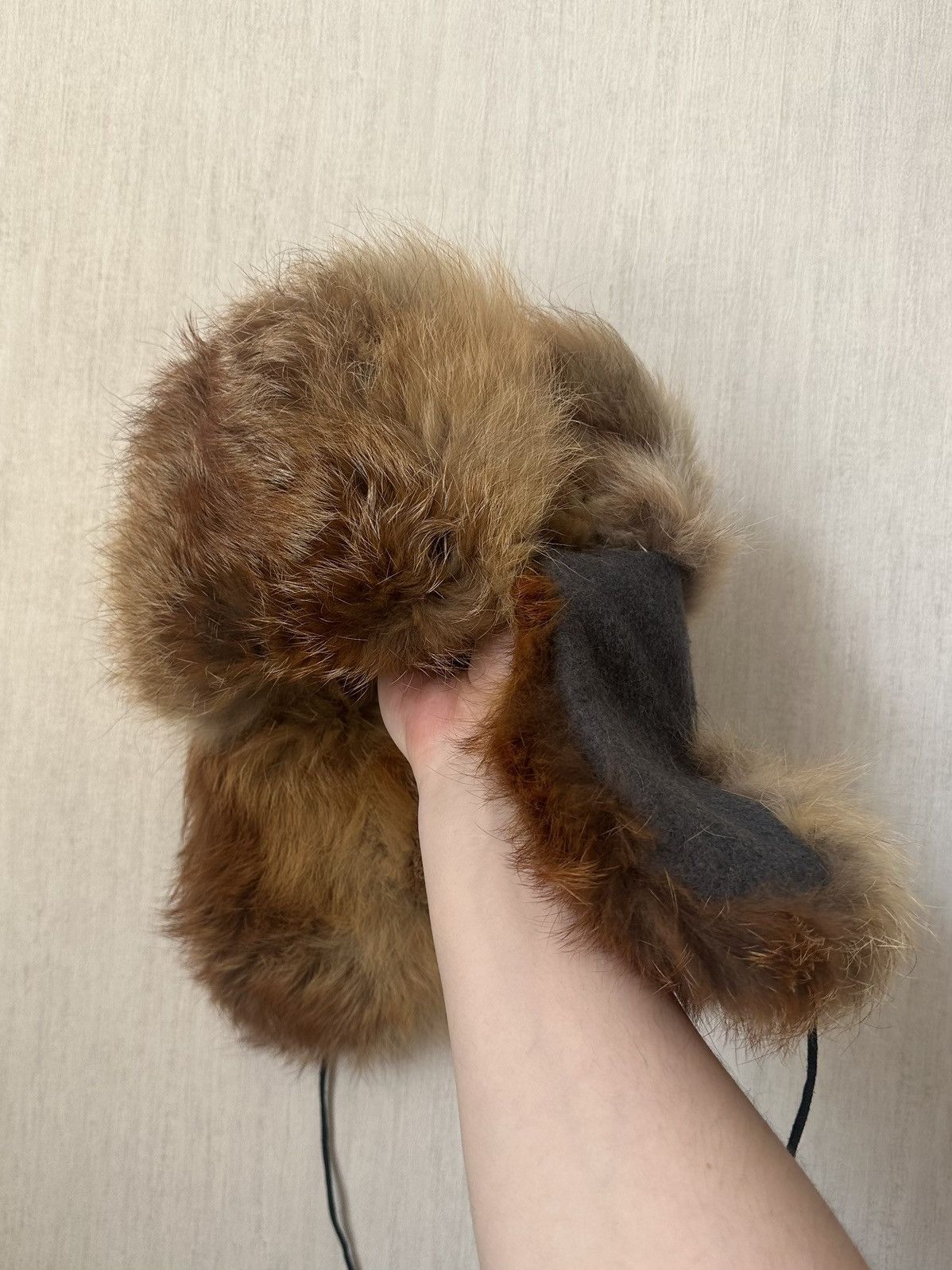 Japanese Brand VINTAGE USSR FUR HAT USHANKA Size ONE SIZE - 1 Thumbnail