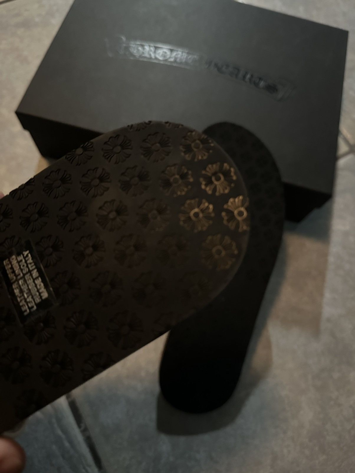 Chrome Hearts Chrome Hearts leather slides Size US 9 / EU 42 - 19 Thumbnail