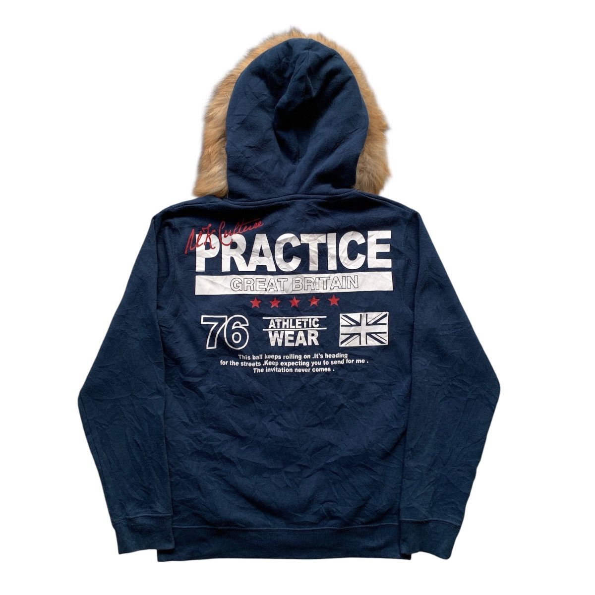 If Six Was Nine Booth Poem Faux Fur LGB ifsix Vkei Style Zip Hoodie Size US M / EU 48-50 / 2 - 8 Thumbnail