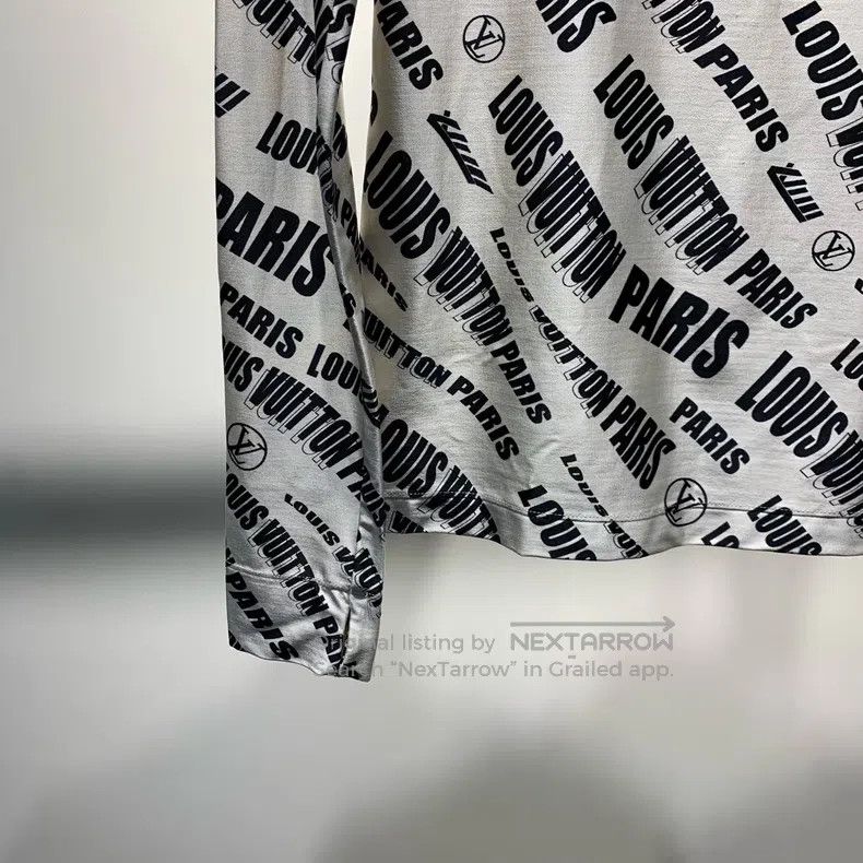 Louis Vuitton Louis Vuitton Printed full-print undershirt long sleeves Size S / US 4 / IT 40 - 6 Thumbnail