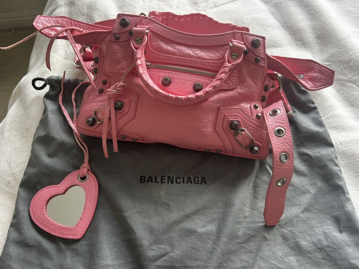 Balenciaga “Le Cagole” Sweet Pink Crossbody Bag