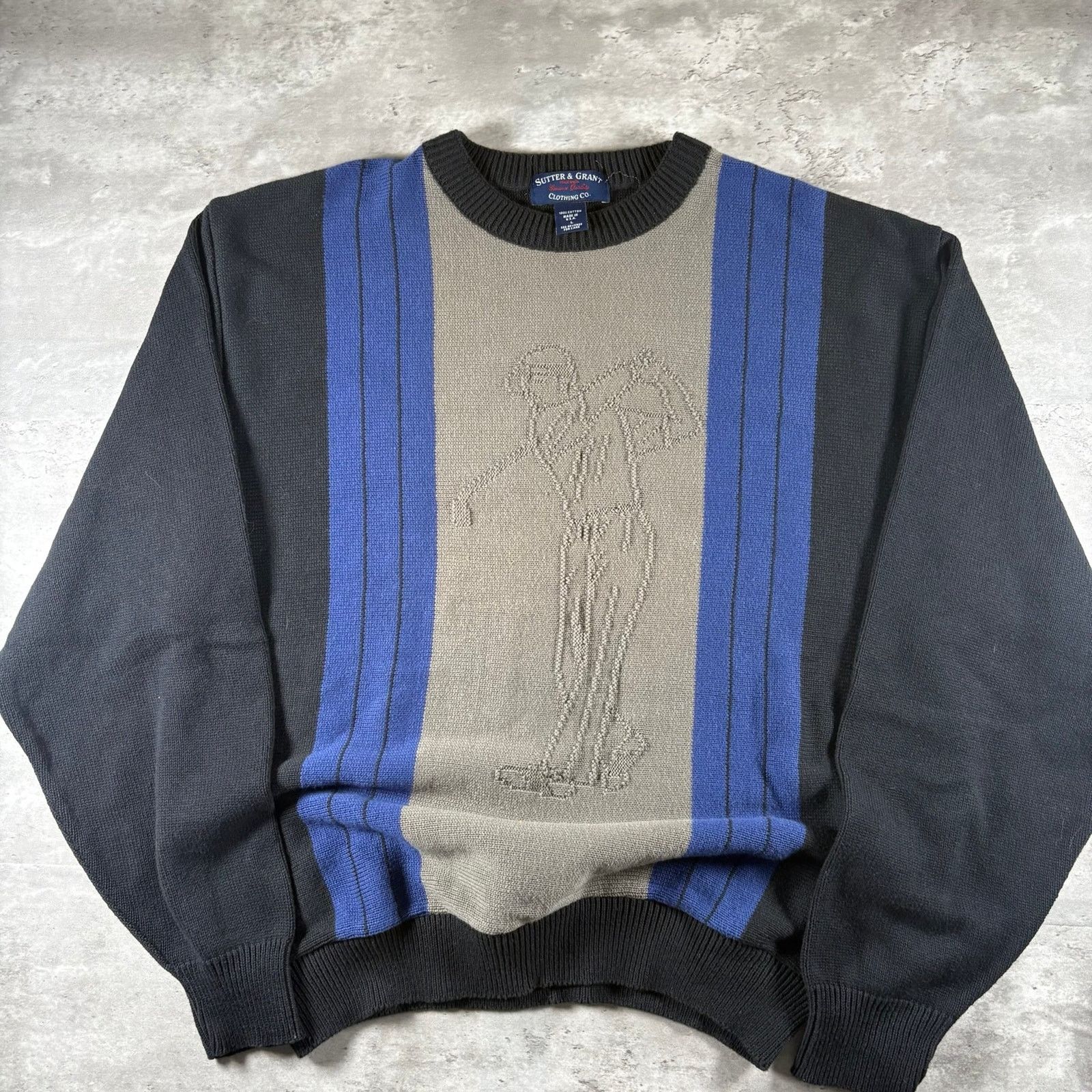 Stutterheim Vintage golf knit Sweater Size US L / EU 52-54 / 3 - 1 Thumbnail