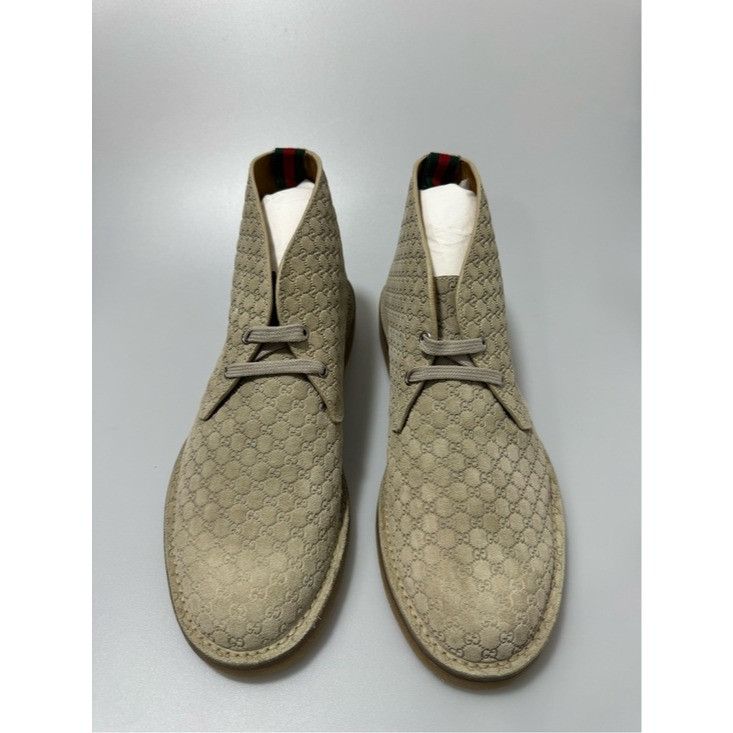 Gucci Gucci GG Suede Desert Boots Men’s 10.5 831283 Size US 10.5 / EU 43-44 - 3 Thumbnail
