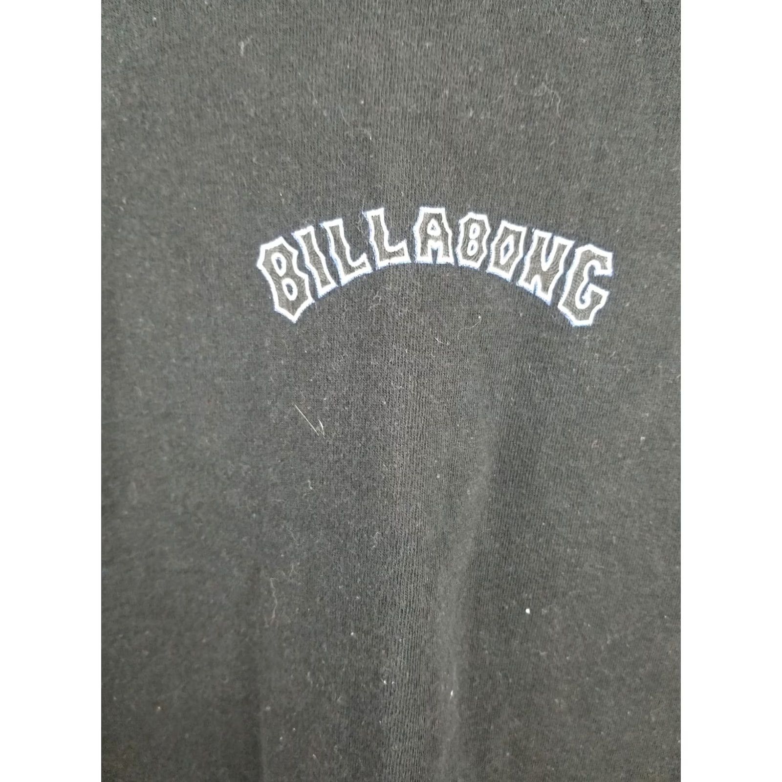 Billabong VINTAGE Billabong Surf Surfing Snowboard Single Stitch Black T-Shirt XL Mens Short Sleeve Round Neck Cotton Jersey 90s Retro USA Size US XL / EU 56 / 4 - 3 Thumbnail