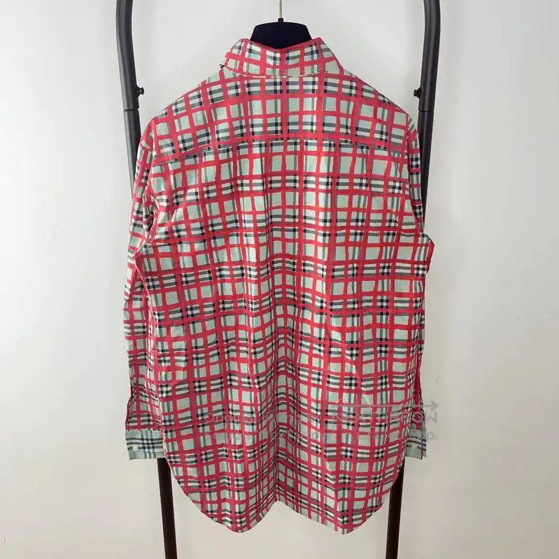 Burberry Burberry Multi-Color Cotton Men's Shirt. Size US XL / EU 56 / 4 - 2 Thumbnail