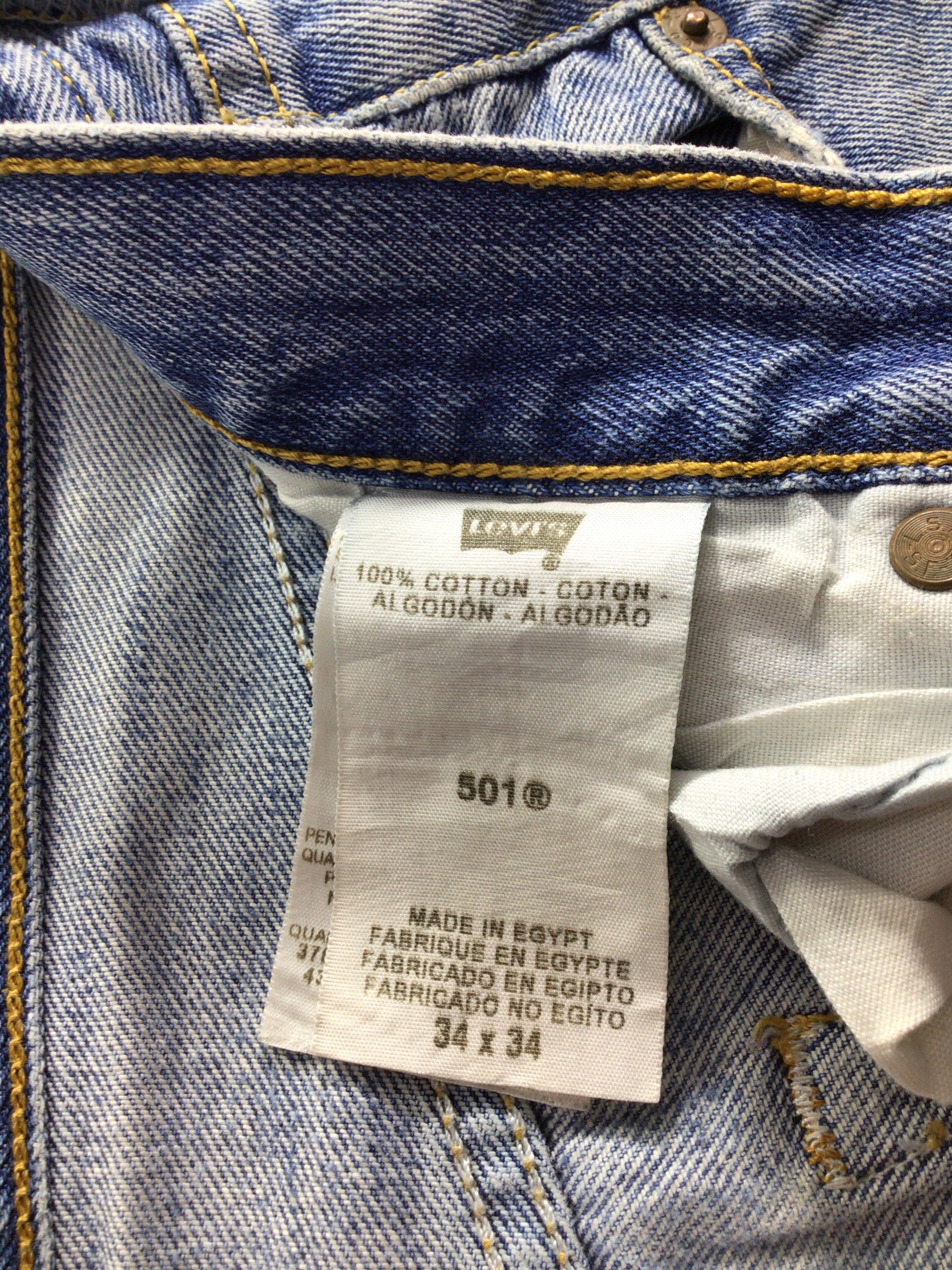 Levi's Levis 501 Jeans-J352 Size US 35 - 12 Thumbnail