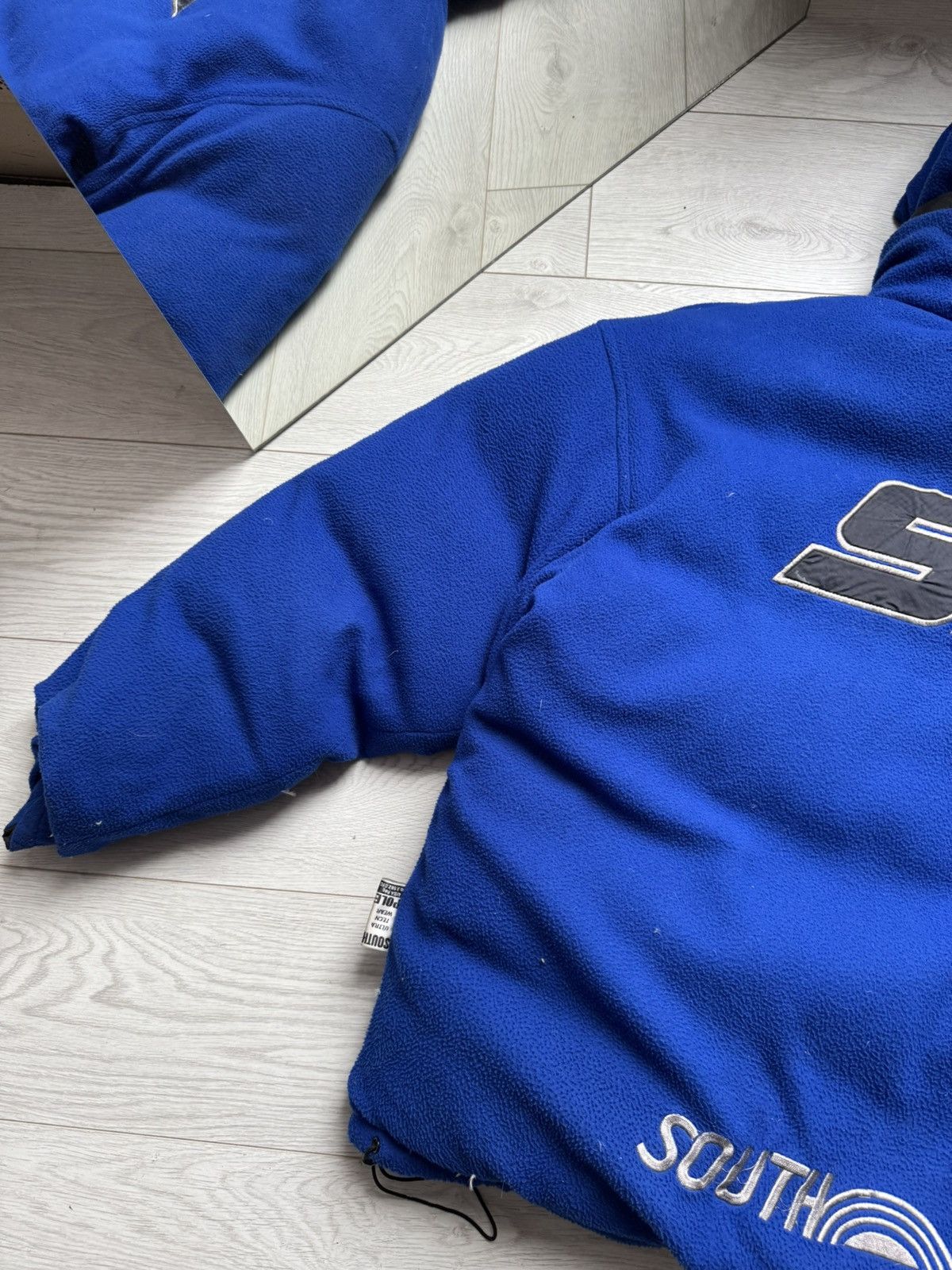 Japanese Brand Rare 4XL Southpole Reversible Puffer Down Jacket Size US XXL / EU 58 / 5 - 3 Thumbnail