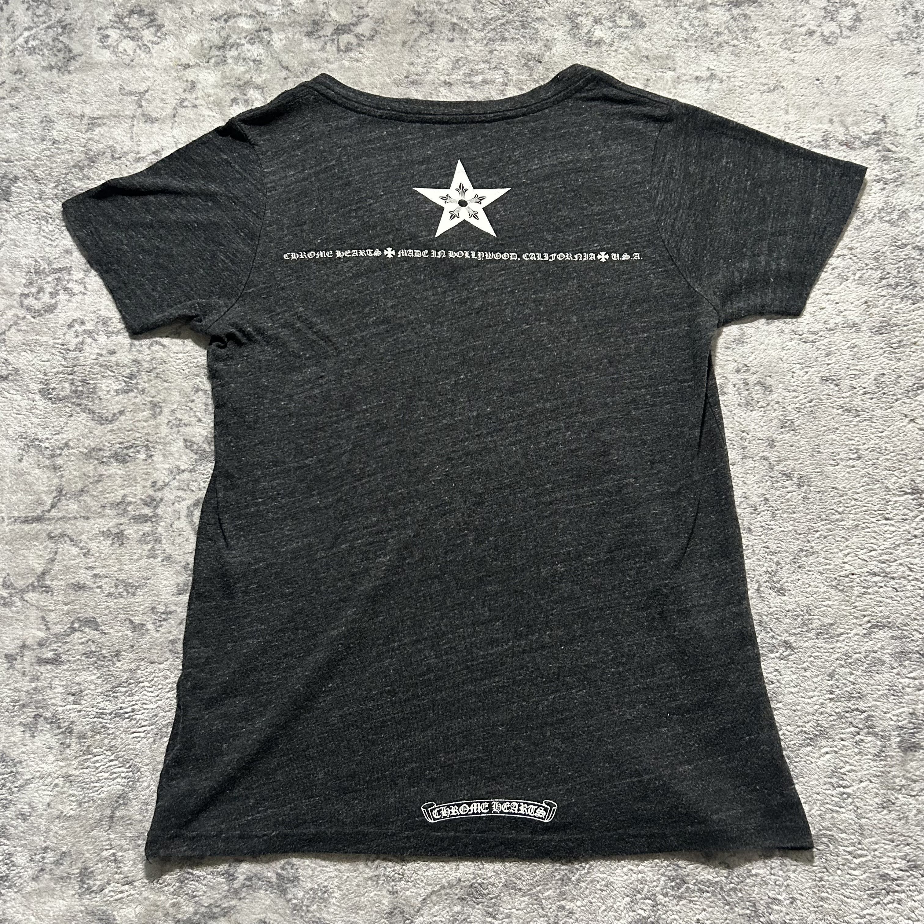 Chrome Hearts Chrome Hearts Vintage Hollywood Tee Shirt Size US L / EU 52-54 / 3 - 10 Thumbnail