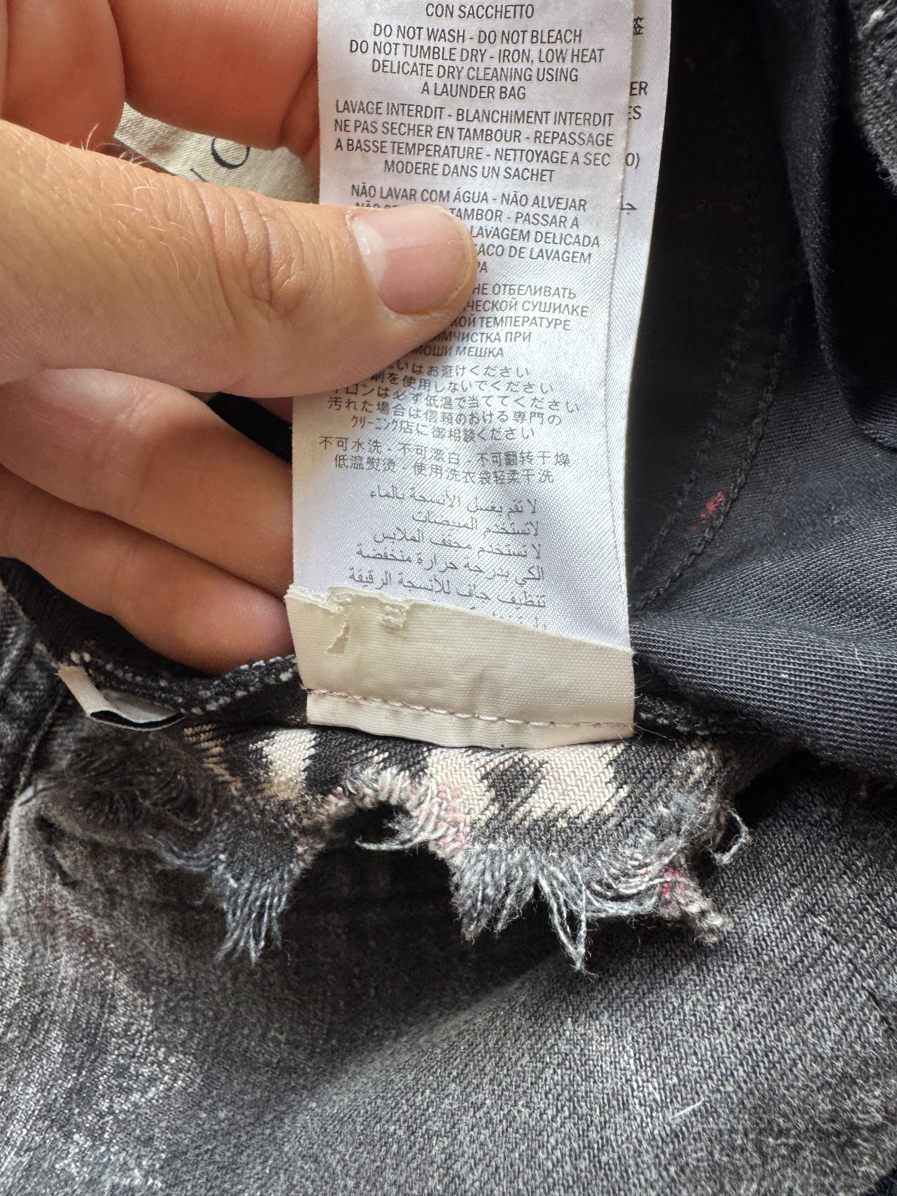 Gucci Distressed Red Destroyed Denim Pants Size US 32 / EU 48 - 18 Thumbnail